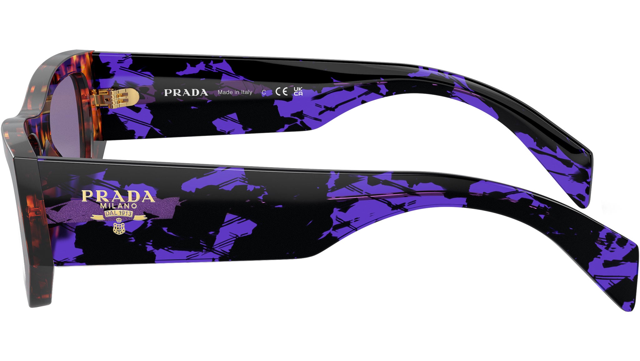 小物 90s PRADA archive sunglasses purple 00s Prada PR A01S Sunglasses 14O50B Tortoise - eye-oo.com
