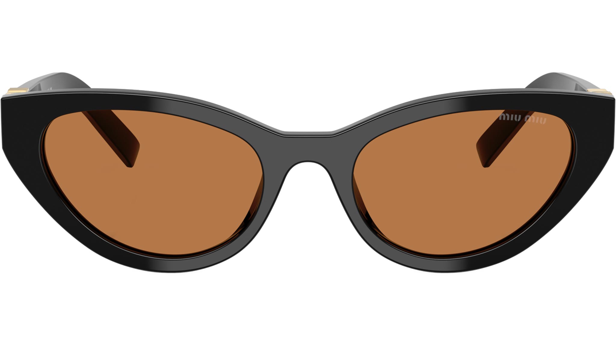 Miu Miu Butterfly Gold Frame Black Lens Cat-Eye Sunglasses Miu Miu MUA04SF Butterfly Acetate Sunglasses | Neiman Marcus main image 2