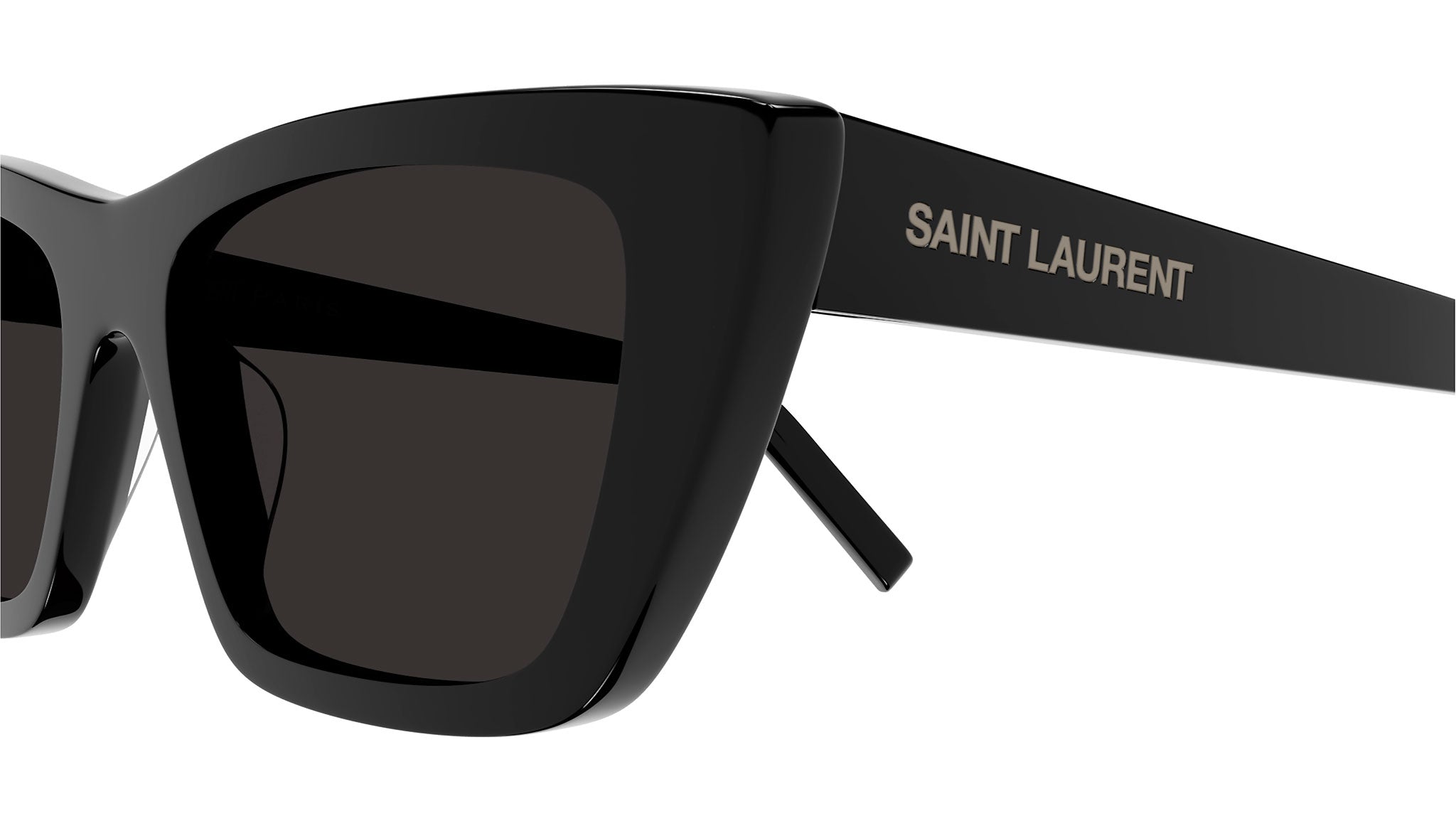 Saint Laurent SL 276 Mica 032 Black Grey Sunglasses - eye-oo.com display picture 2
