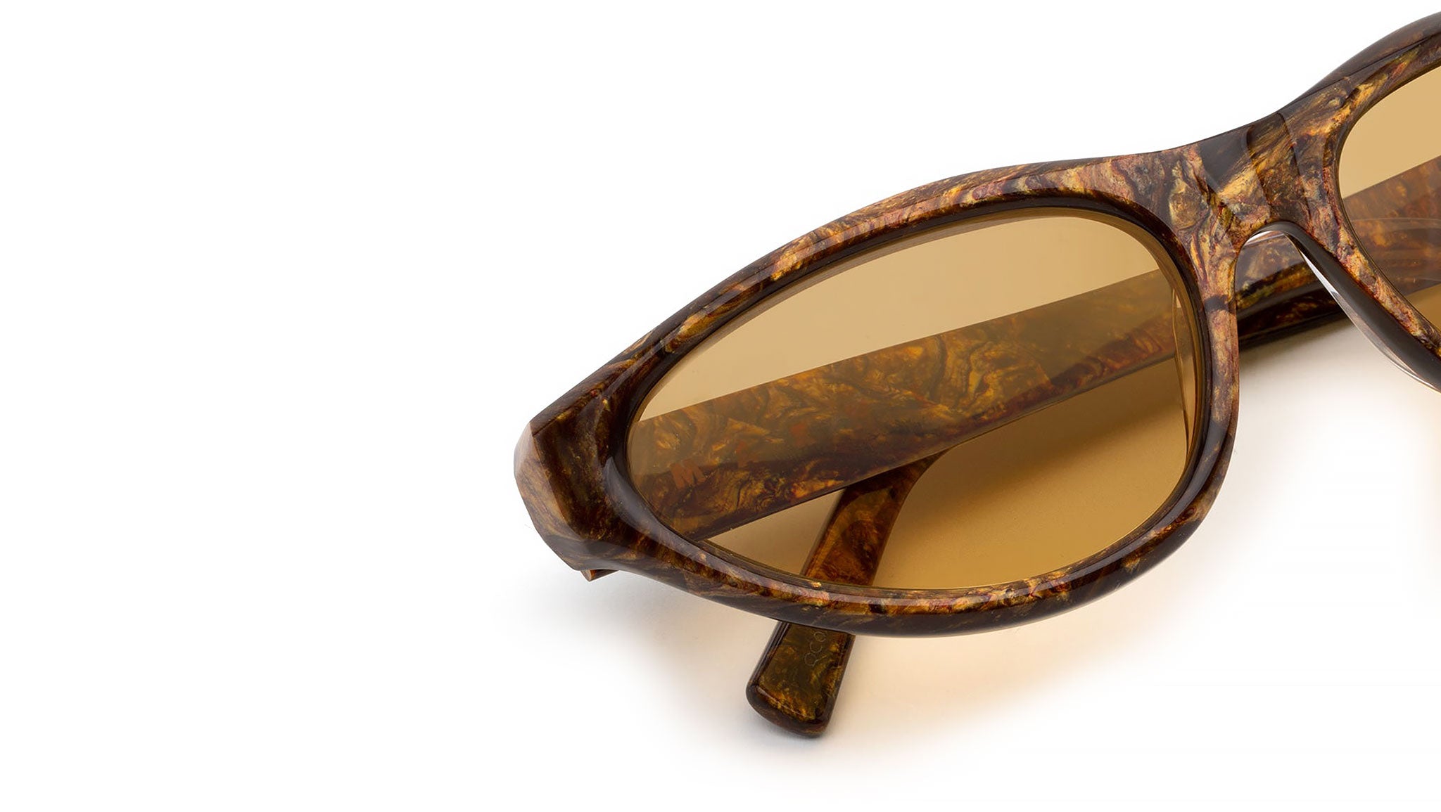 Marni Gold Vintage Sunglasses (Authentic w/ Serial Number) Sunglasses Marni Beige in Plastic - 42142676 main image 3