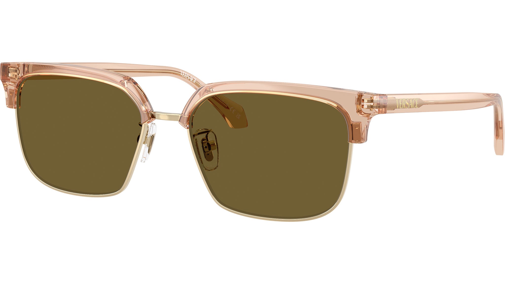 Versace VE4494D Sunglasses 551883 Transparent Brown - eye-oo.com display picture 1
