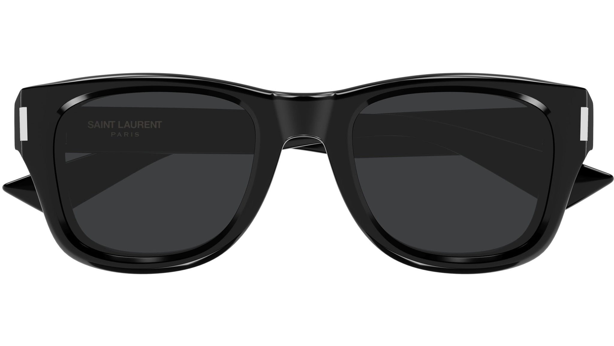 Saint Laurent SL 801 001 Oval Sunglasses Black - eye-oo.com