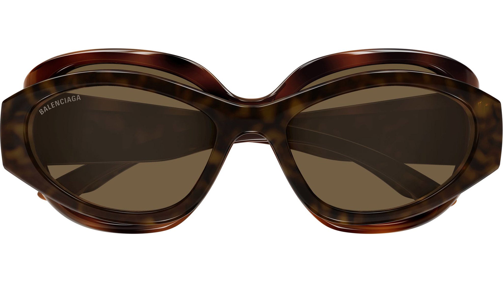 Balenciaga Brown Cat-Eye Sunglasses with Gradient Lenses Balenciaga Cat-Eye Gradient Sunglasses - Purple Sunglasses  main image 2