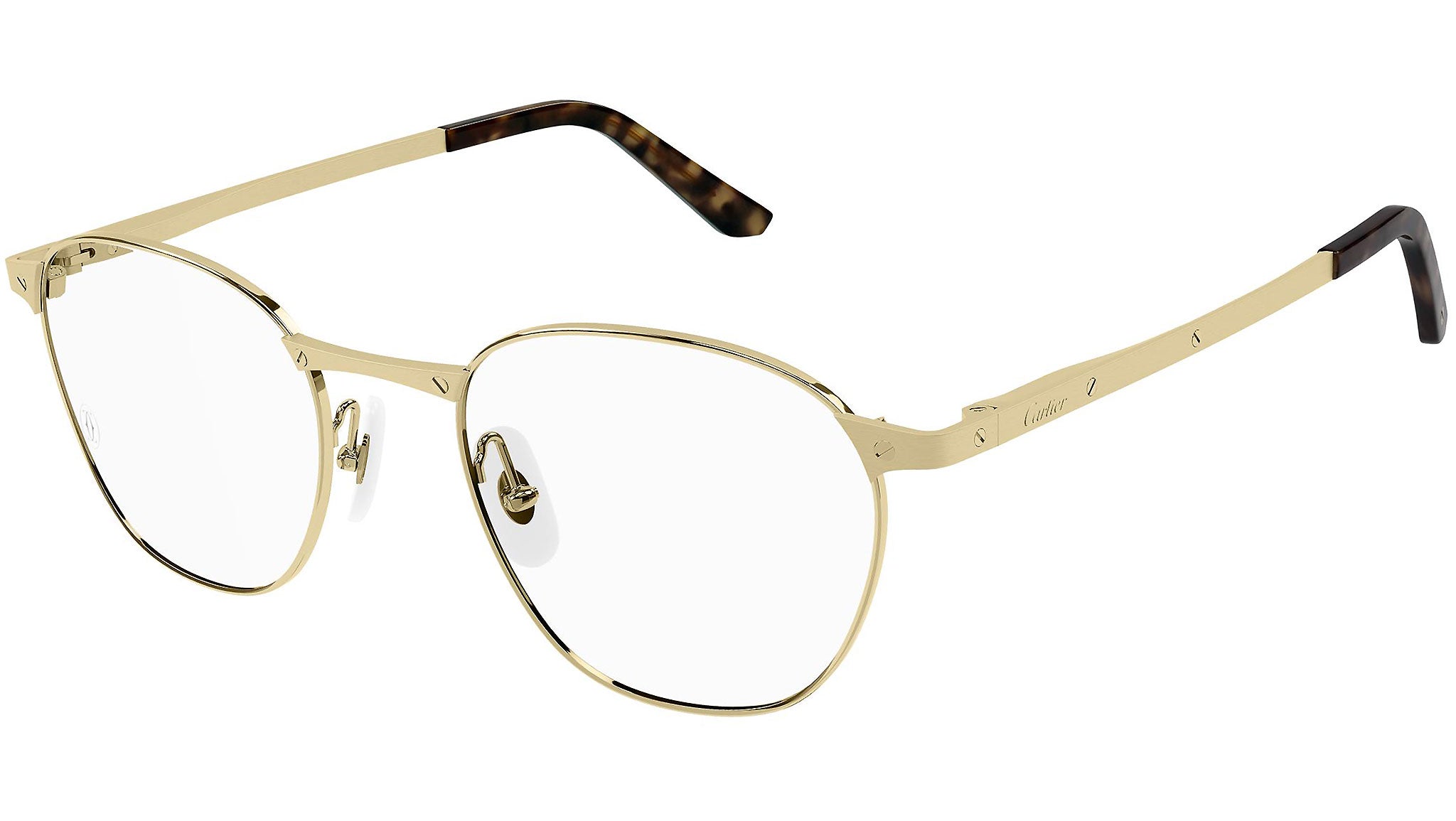 Cartier CT0337O 001 Shiny Gold Optical Frame