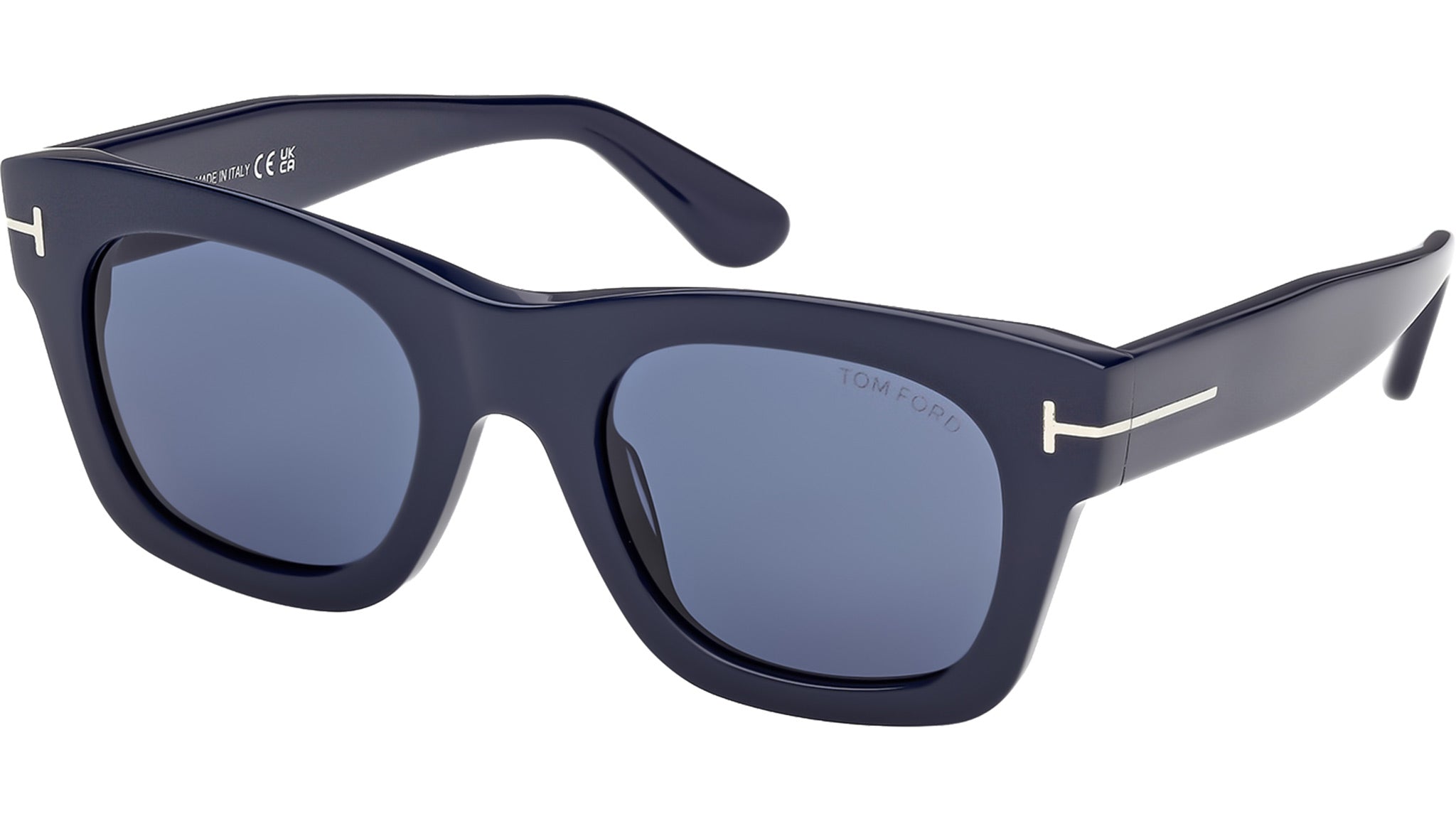 Tom Ford Emma-02 Sunglasses FT1314 90V Shiny Blue - eye-oo.com