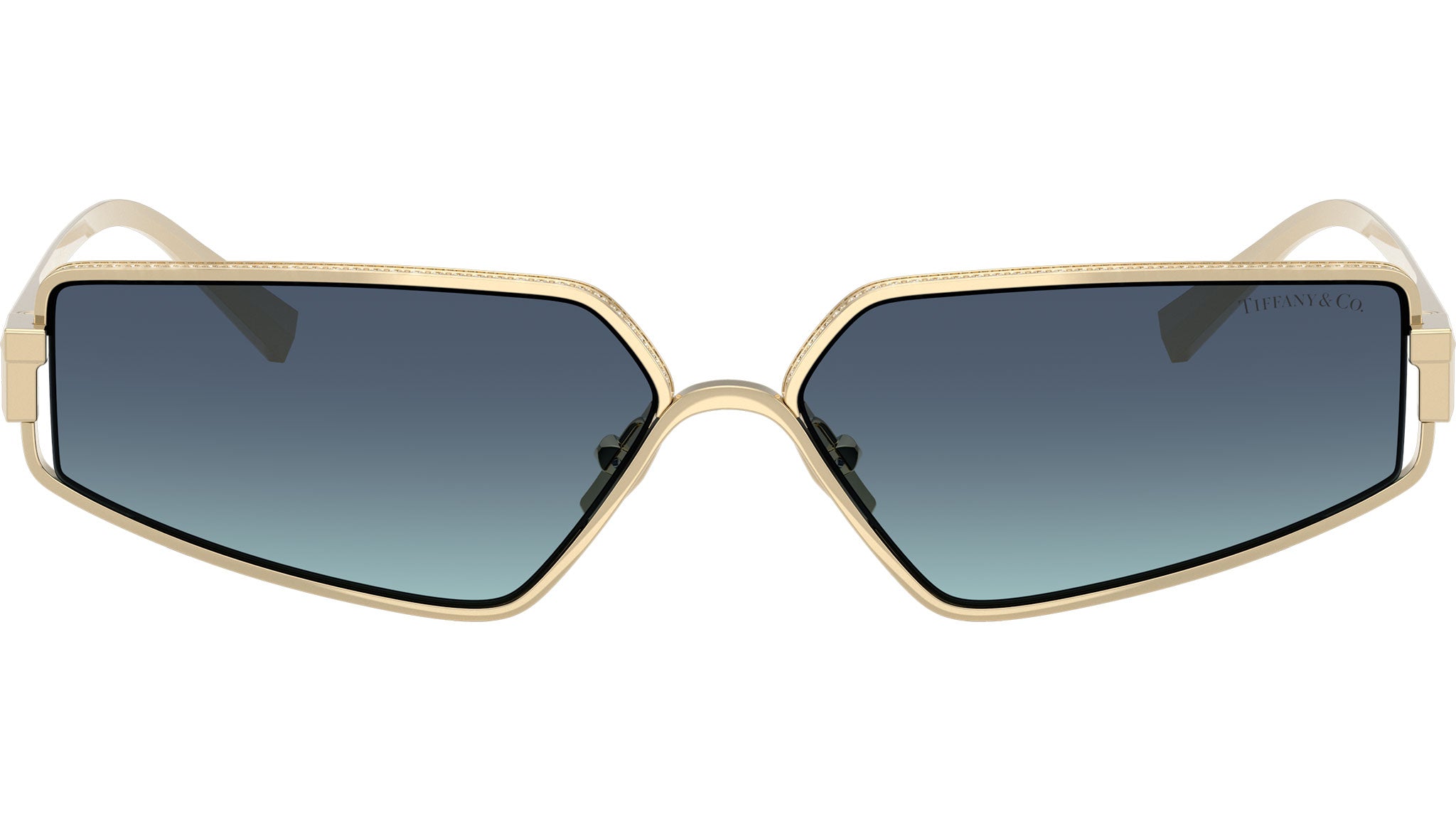 Tiffany レザートレイ TF3113KB Tiffany Sunglasses 62239S Pale Gold Plated - eye-oo.com