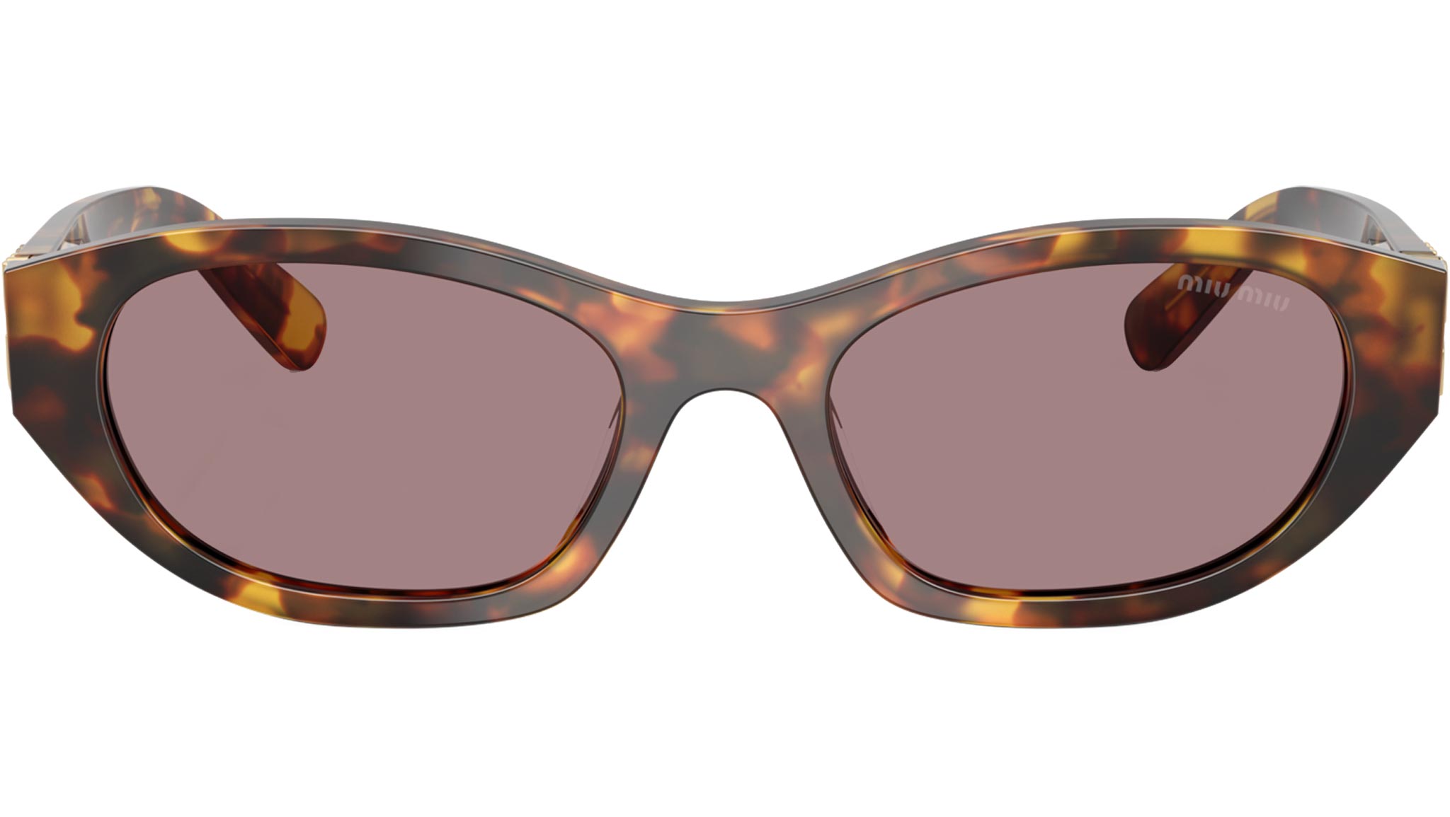 MU A03S Miu Miu Sunglasses 14L20I Honey Havana - eye-oo.com