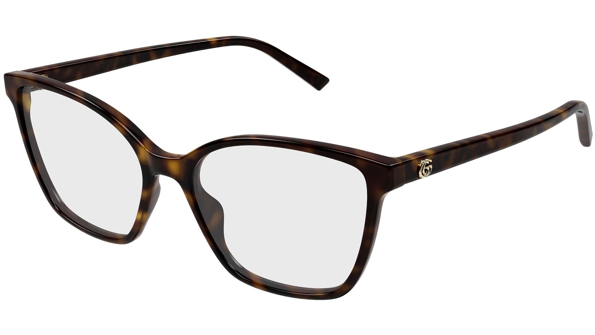Gucci GG1995O Cat Eye Eyeglasses Havana - eye-oo.com
