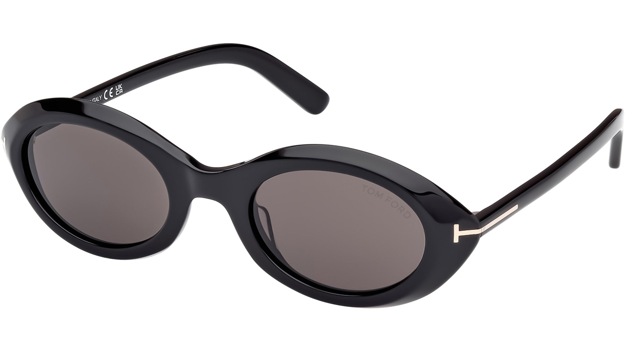 Tom Ford Carmen Sunglasses FT1186 01A Shiny Black - eye-oo.com