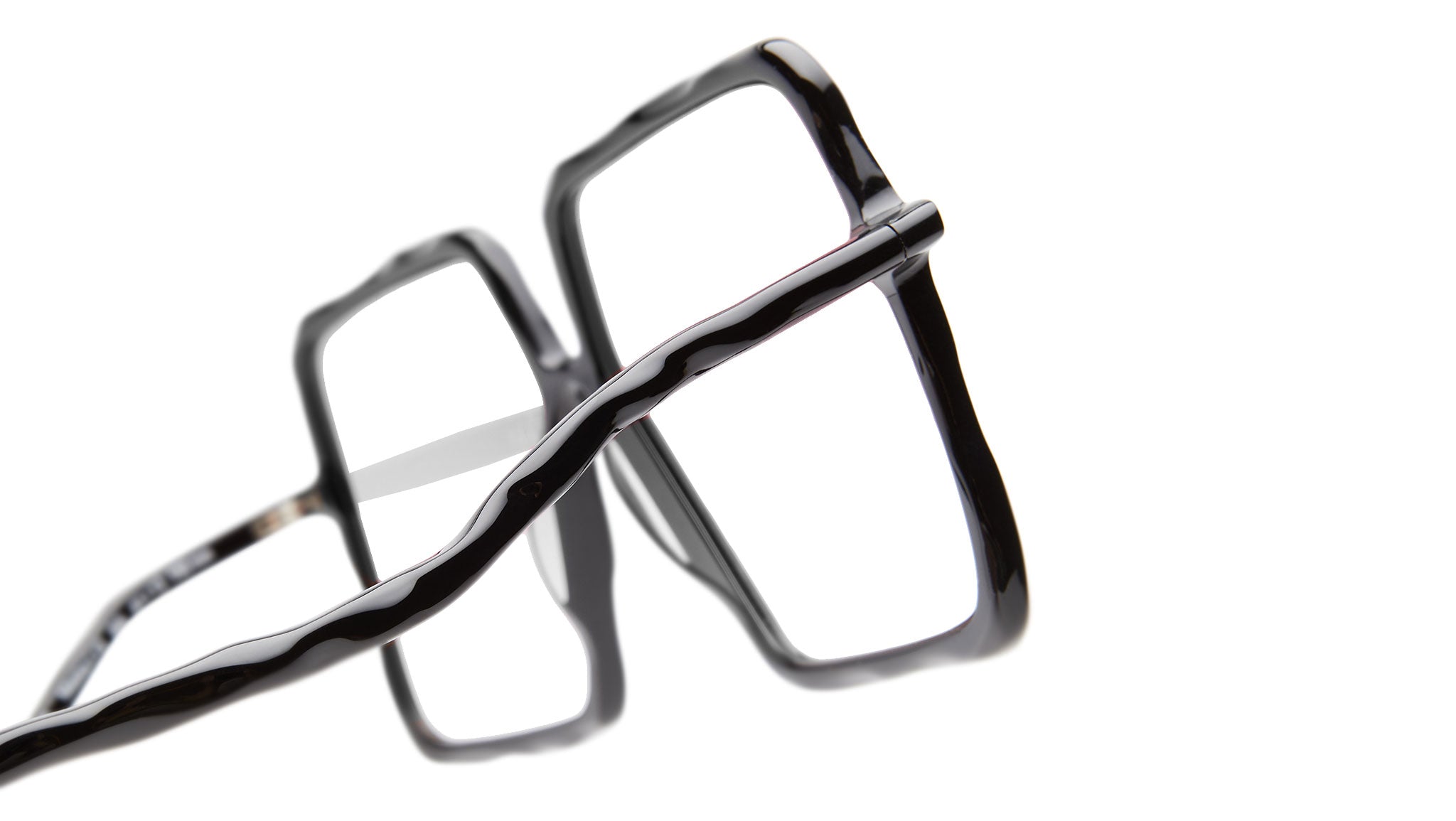 Kuboraum L12 BS Black Shine Optical Frame - eye-oo.com
