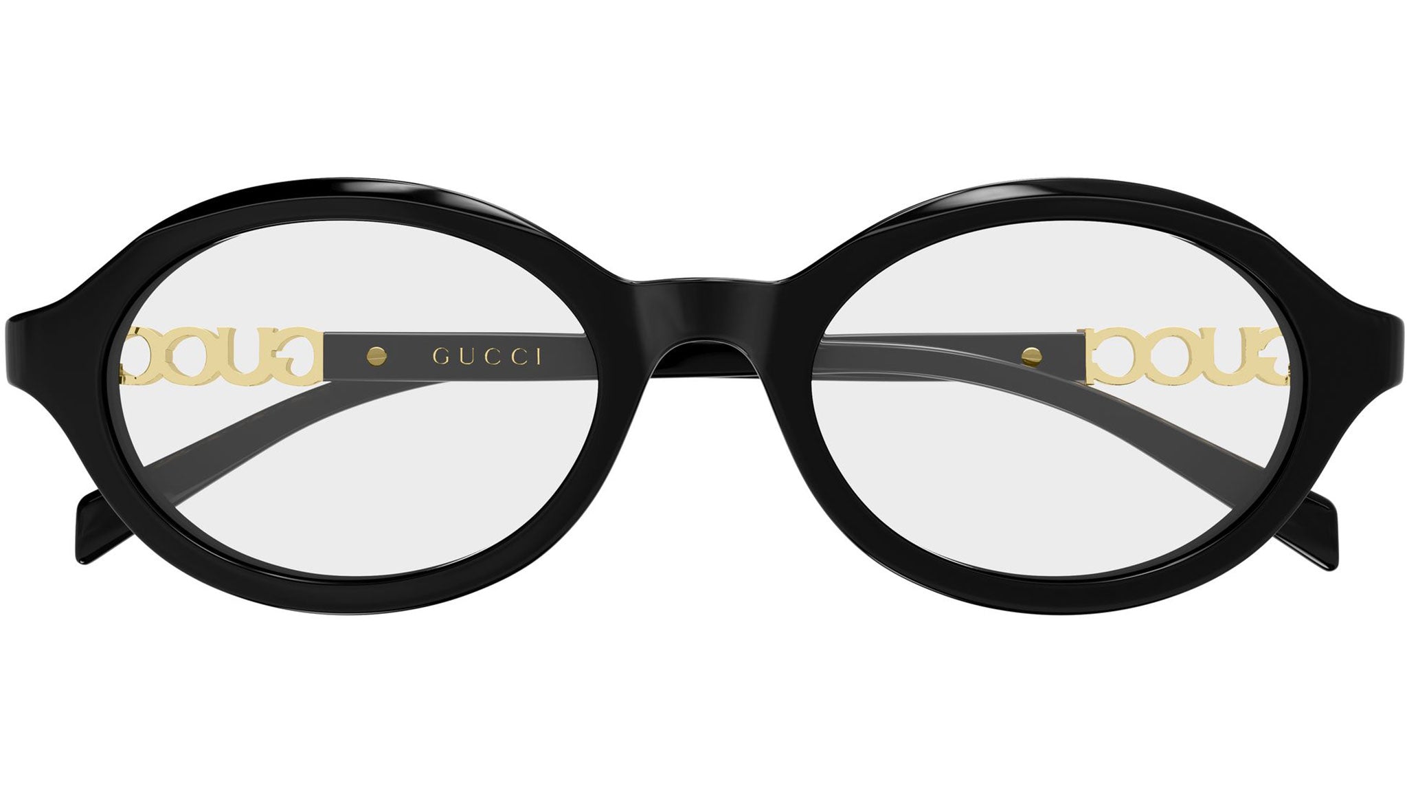 Gucci GG2153O 001 Black Panthos Eyeglasses - eye-oo.com display picture 1