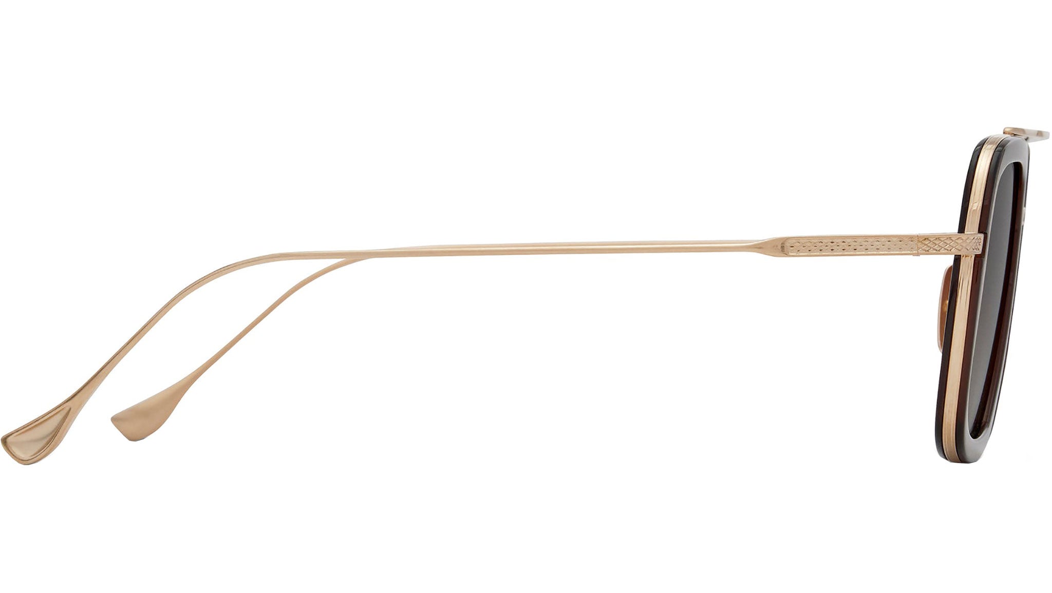 DITA Flight 006 Sunglasses Gold Clear Unisex Aviator Unisex Glasses FRAMES Dita | Flight 006 Sunglasses - twelvesixtynine main image 2