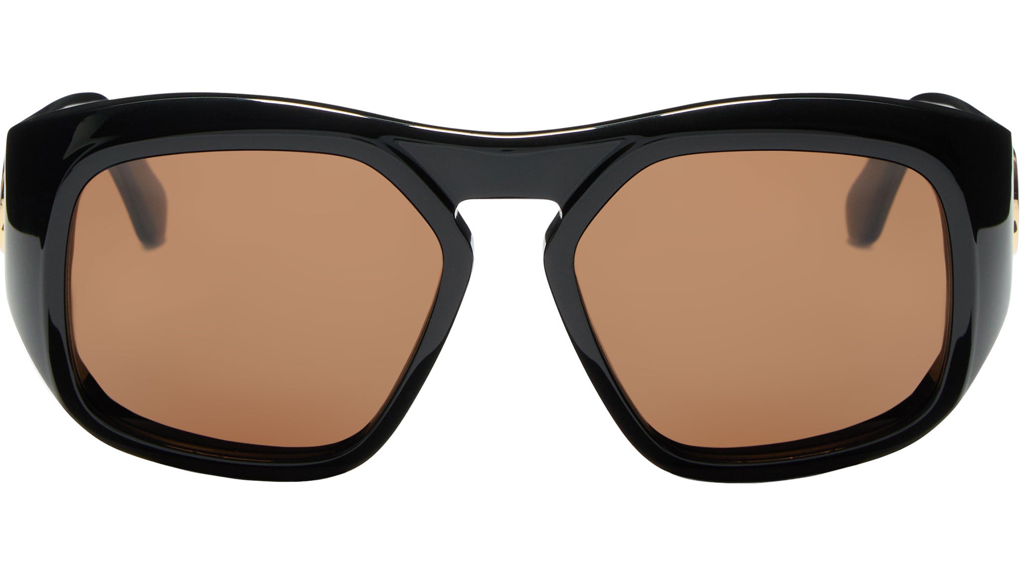 Valentino VLS-179A Sunglasses BLK-GLD Black - eye-oo.com