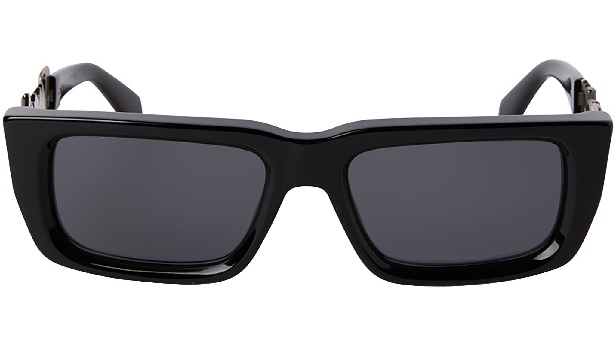 Palm Angels ブラックサングラス ケース付き Palm Angels Rectangular-Frame Sunglasses | RADPRESENT