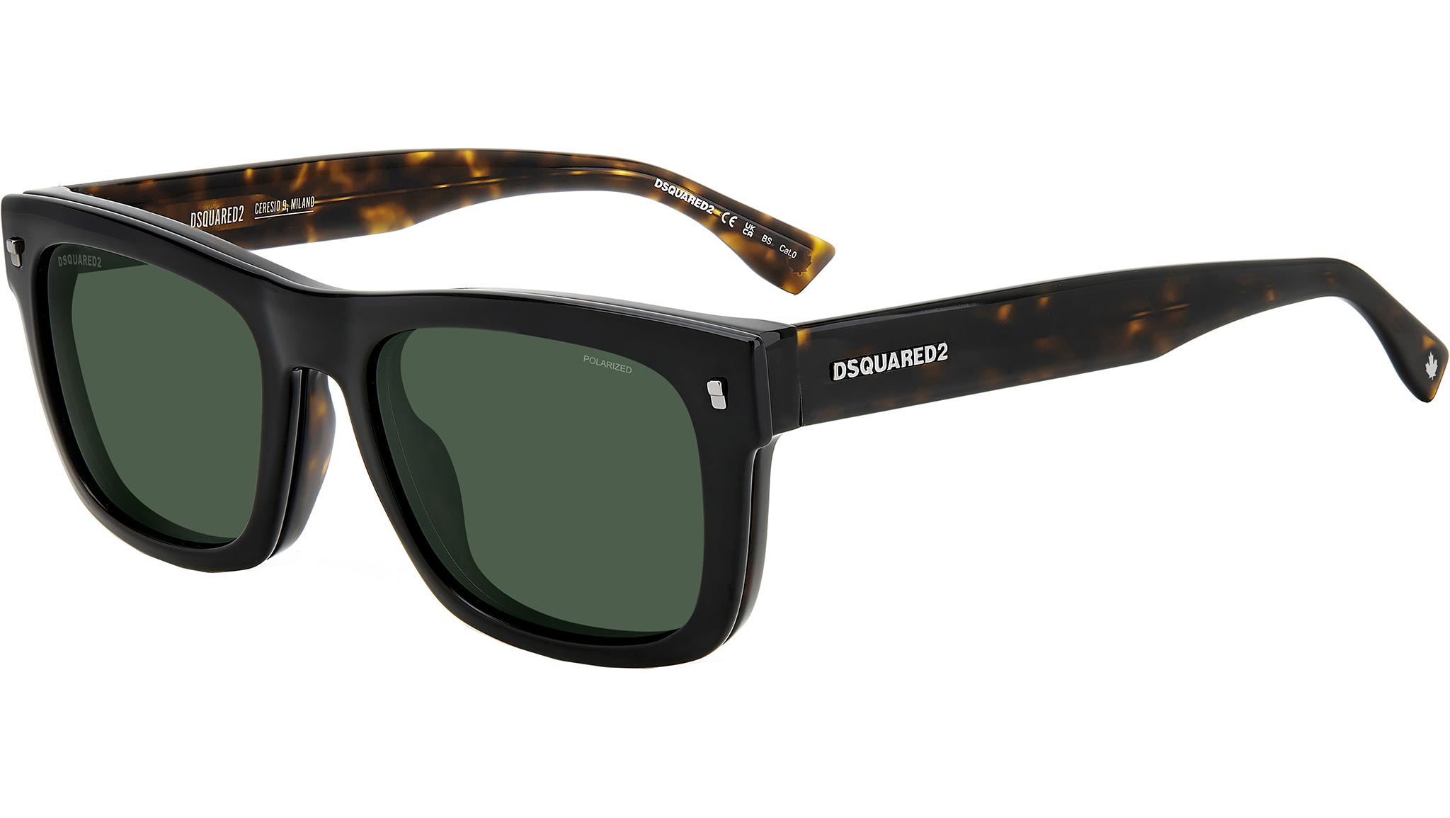 DSQUARED2 Havana Cat Eye Tortoise Shell Sunglasses NWT Deville Sunglasses - Havana Tortoise & G15 by Dixxon main image 3
