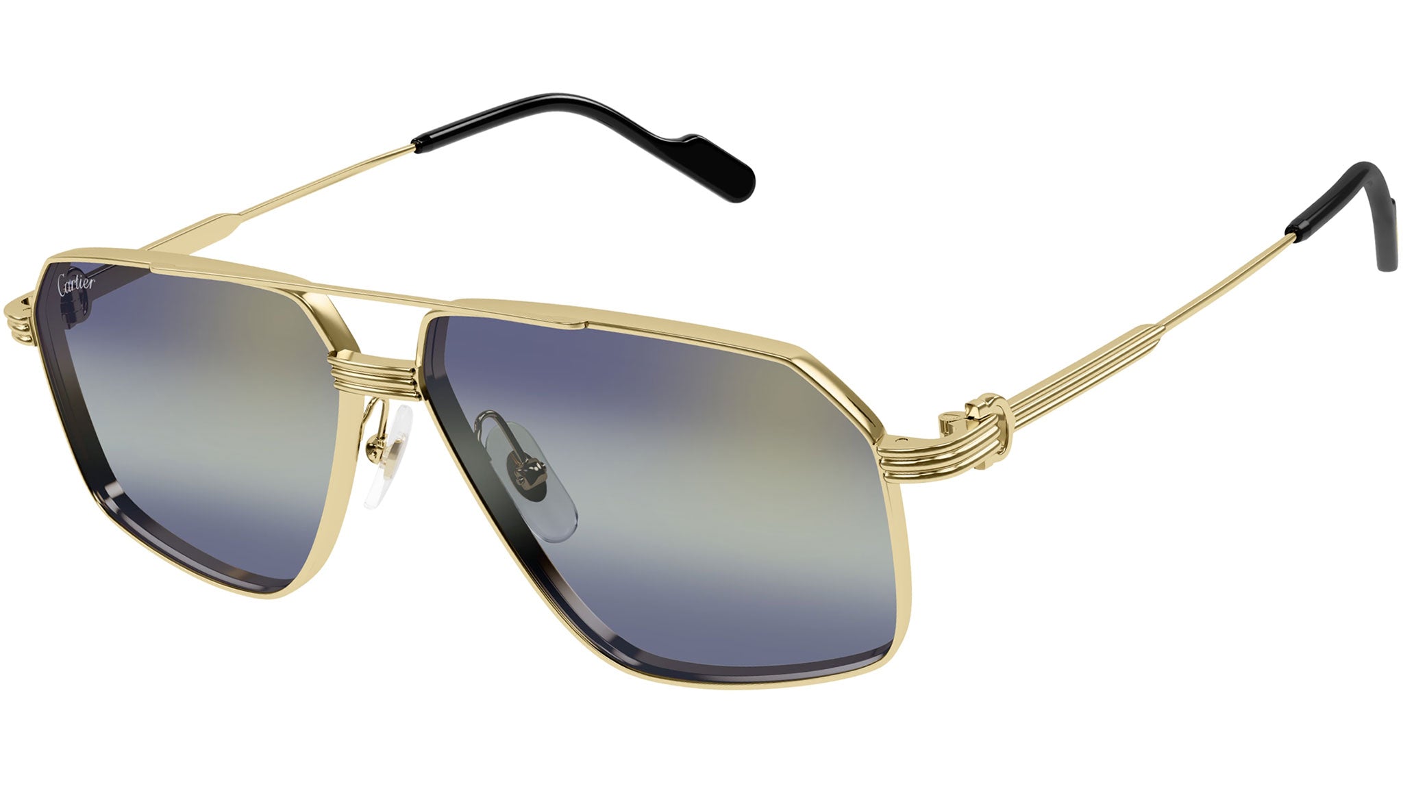 Glasses Cartier Sonnenbrille Gold Herren C De Cartier