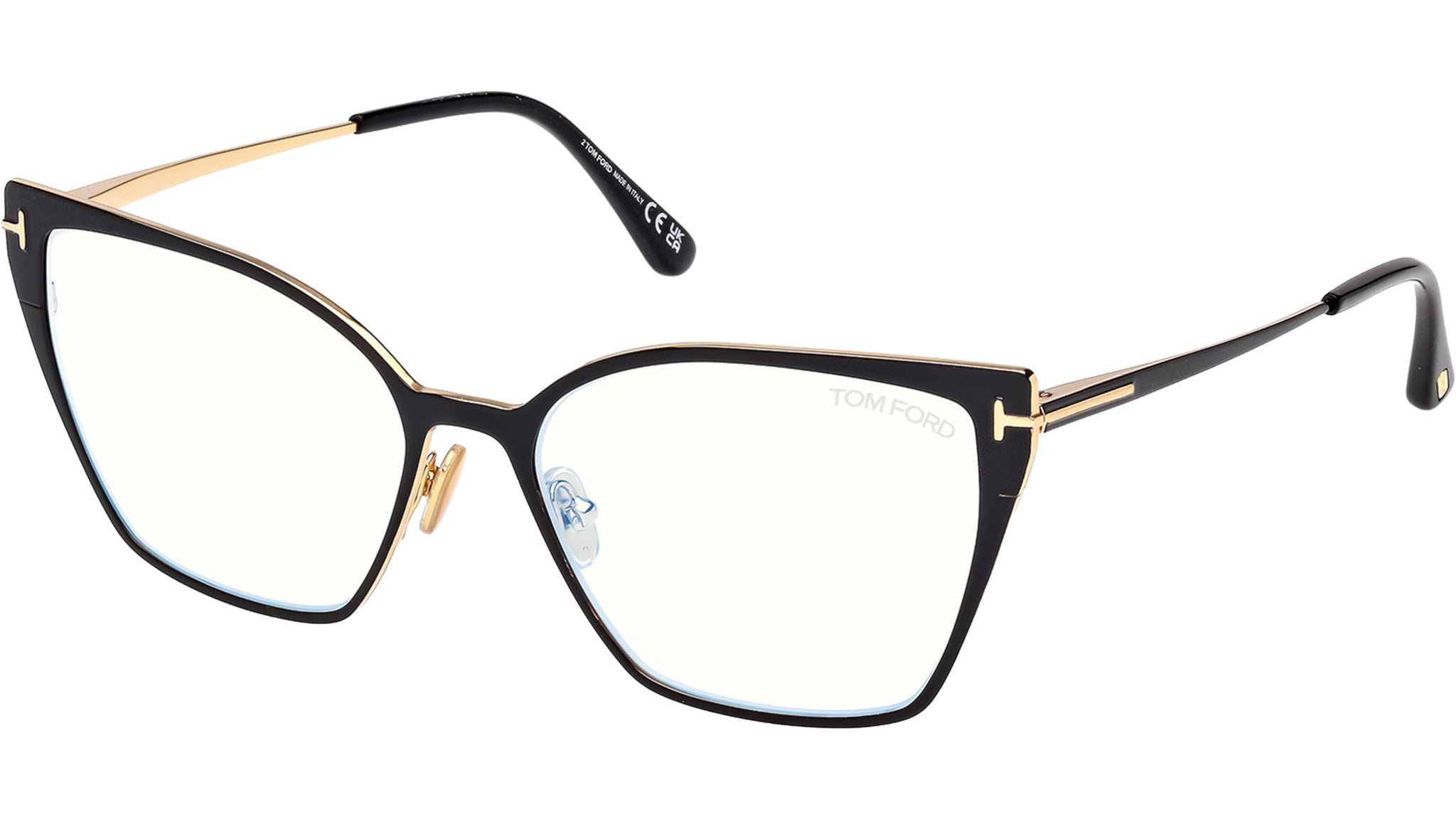 Tom Ford FT6051-B Glasses 001 Shiny Black - eye-oo.com display picture 2