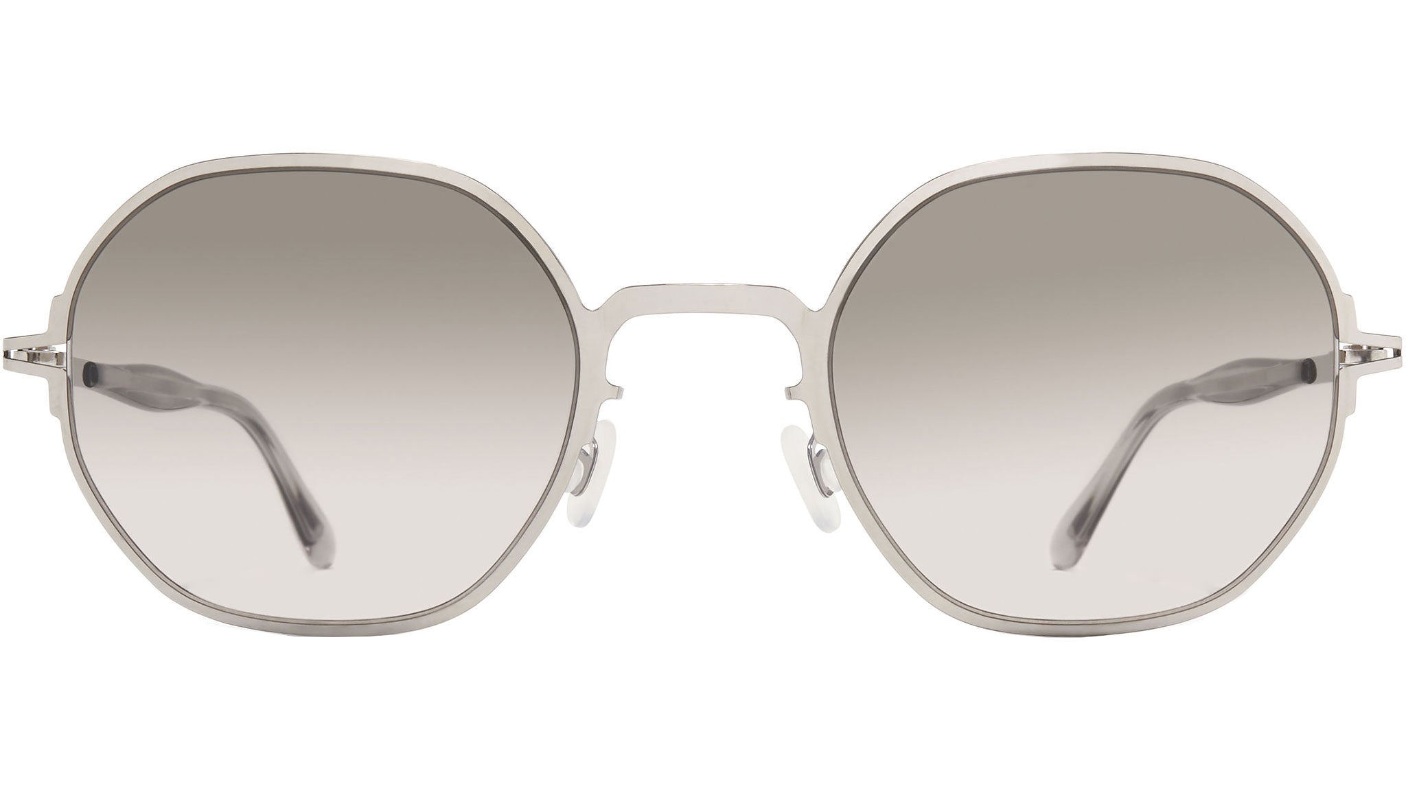 Mykita SANTANA Sunglasses 051 Shiny Silver - eye-oo.com