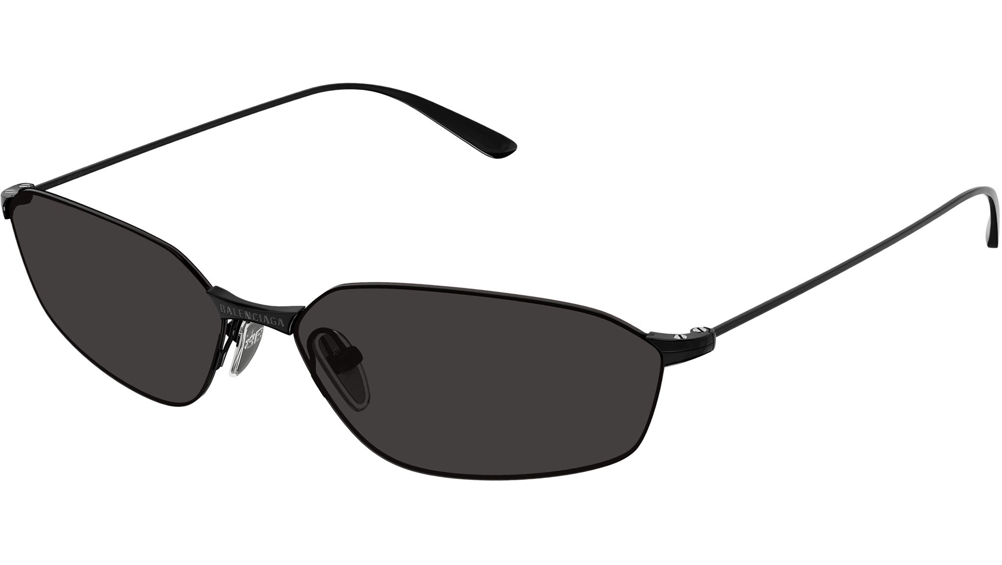 BB0412S Balenciaga Geometric Sunglasses 001 Black - eye-oo.com display picture 1