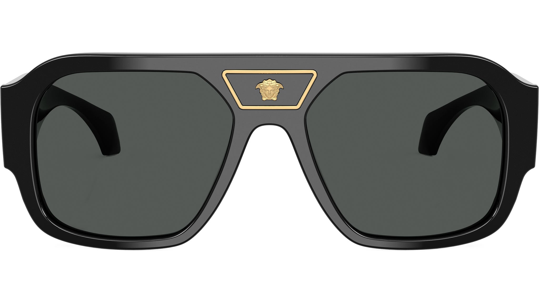 Versace Black Sunglasses with Gold Trim Versace VE2252 Gold, Black Prescription Sunglasses - 50% Off  main image 3