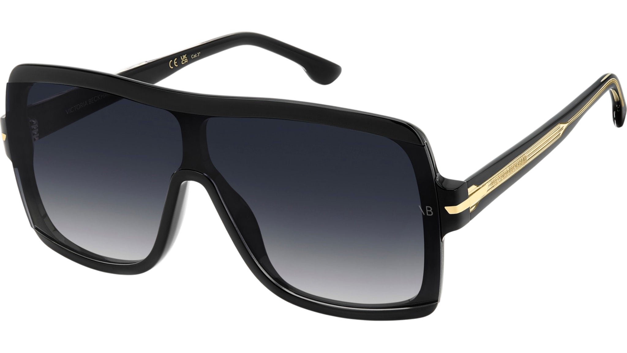 Victoria Beckham VB 7003/S EI7 08 Sunglasses Black Crystal - eye