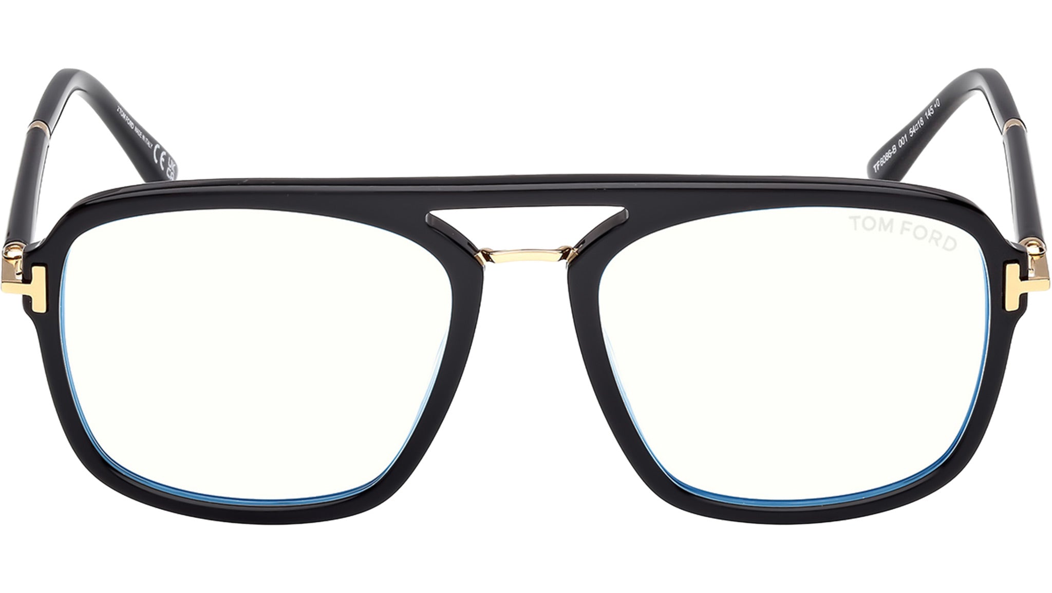 Tom Ford FT6086-B Glasses 001 Shiny Black - eye-oo.com