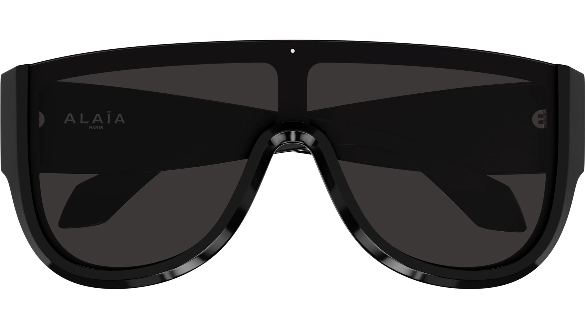 AA0087S Azzedine Alaïa Shield Sunglasses 001 Black - eye-oo.com