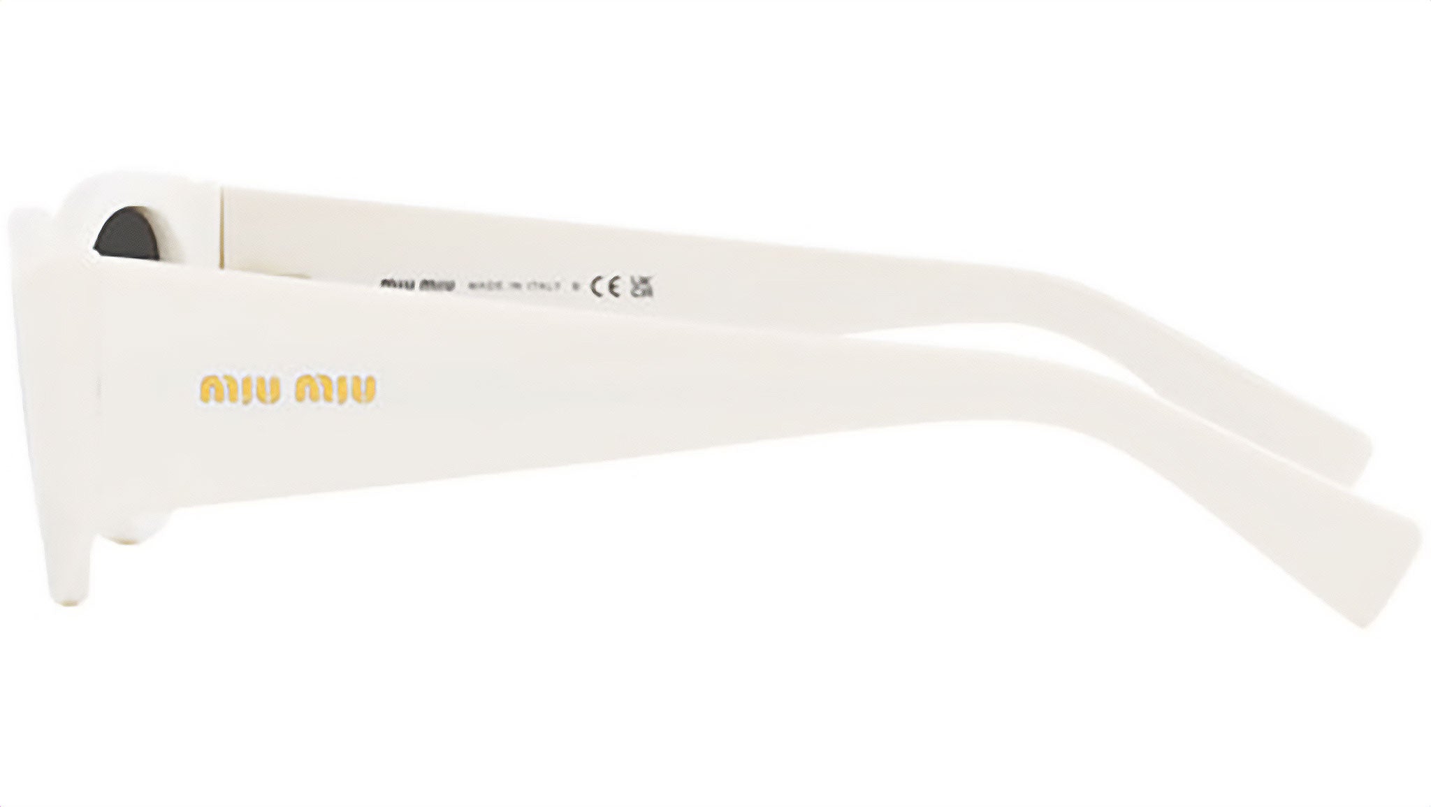 Miu Miu MU 06YS Sunglasses 1425S0 White - eye-oo.com