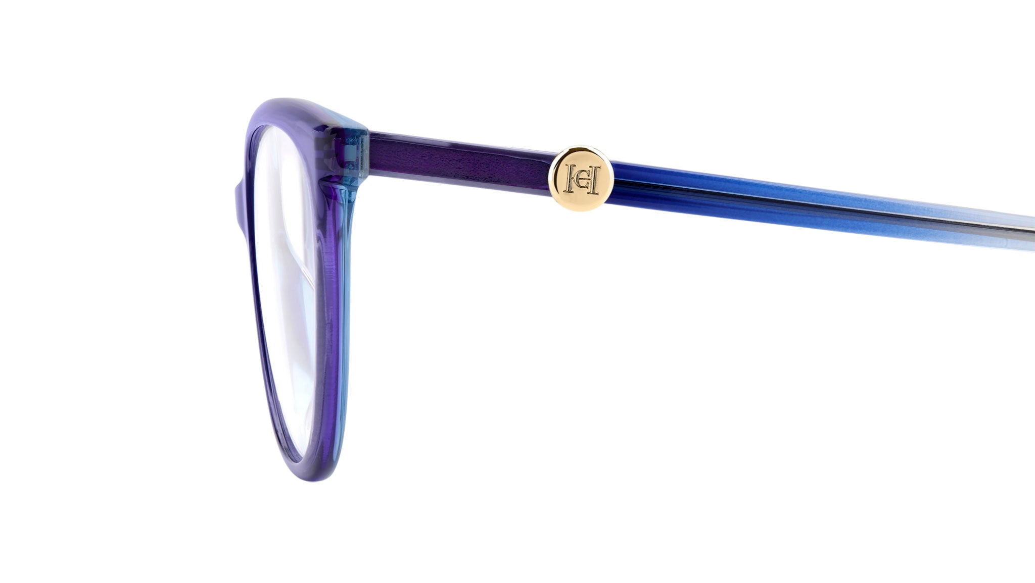 chie♥️ Carolina Herrera HER 0437 ZX9 Optical Frame Blue Azure - eye-oo.com