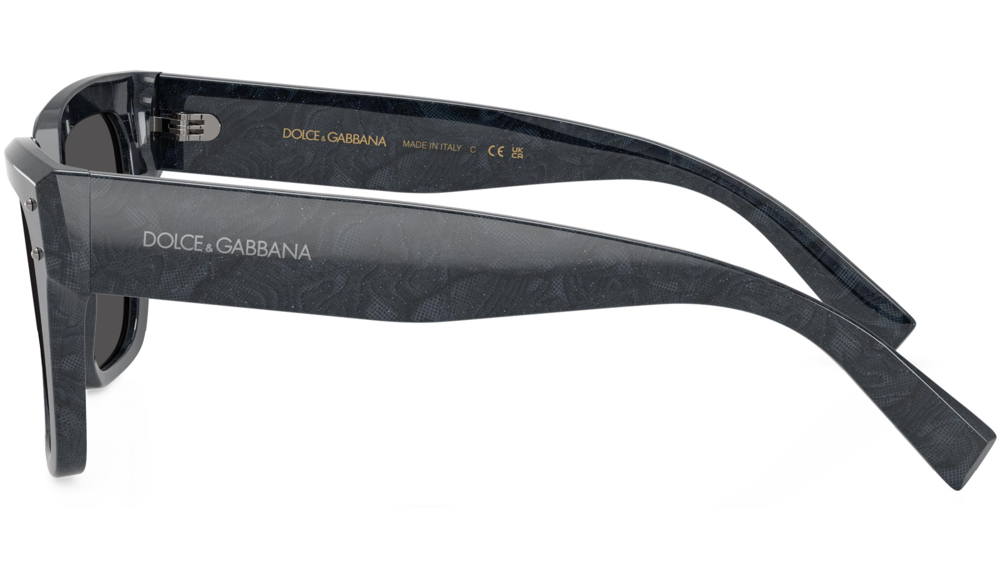 Dolce & Gabbana DG4471 Black Square Sunglasses Dolce & Gabbana DG4471 Sunglasses | LensCrafters main image 3