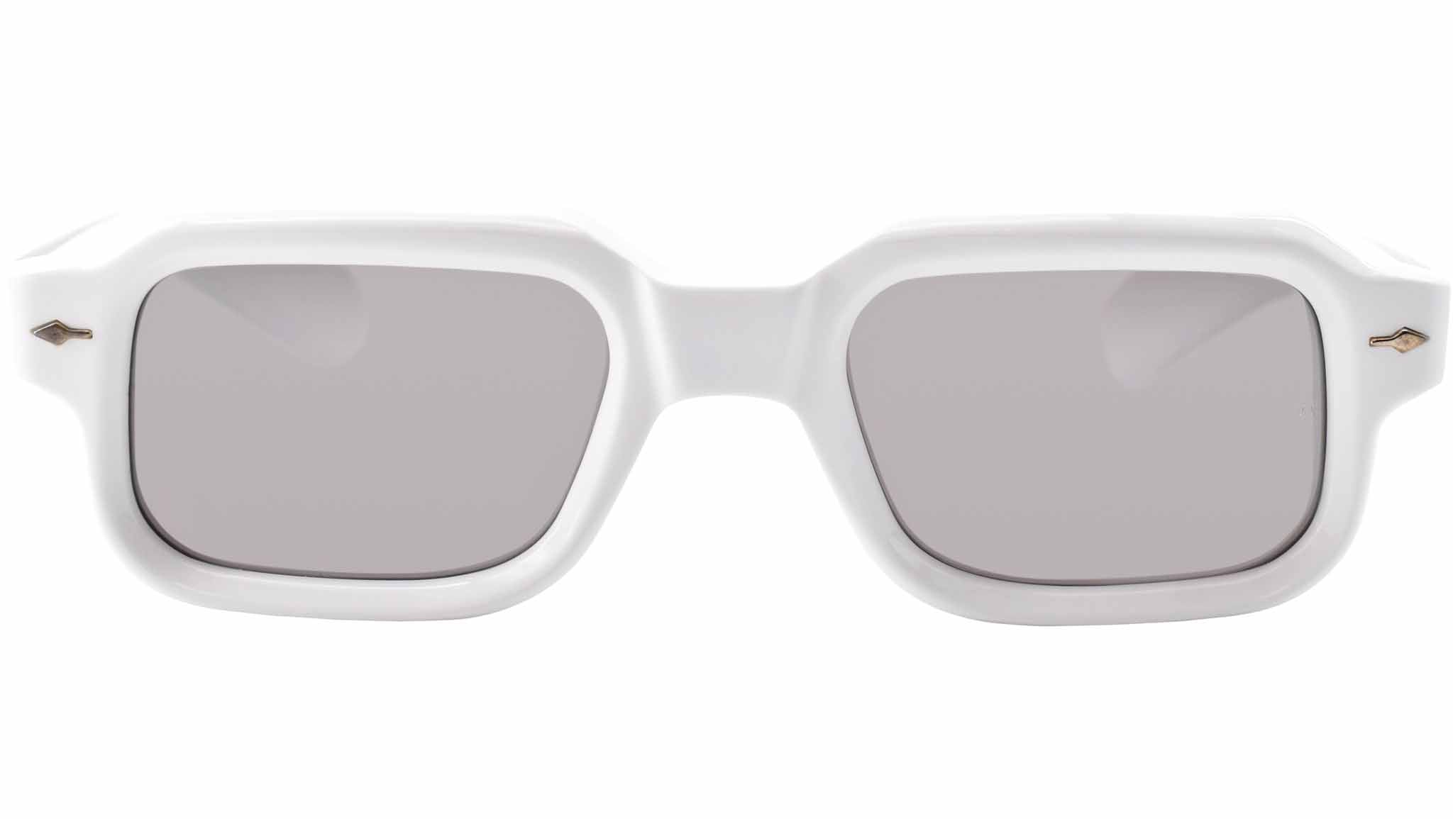 Jacques Marie Mage Sandro White Sunglasses - eye-oo.com