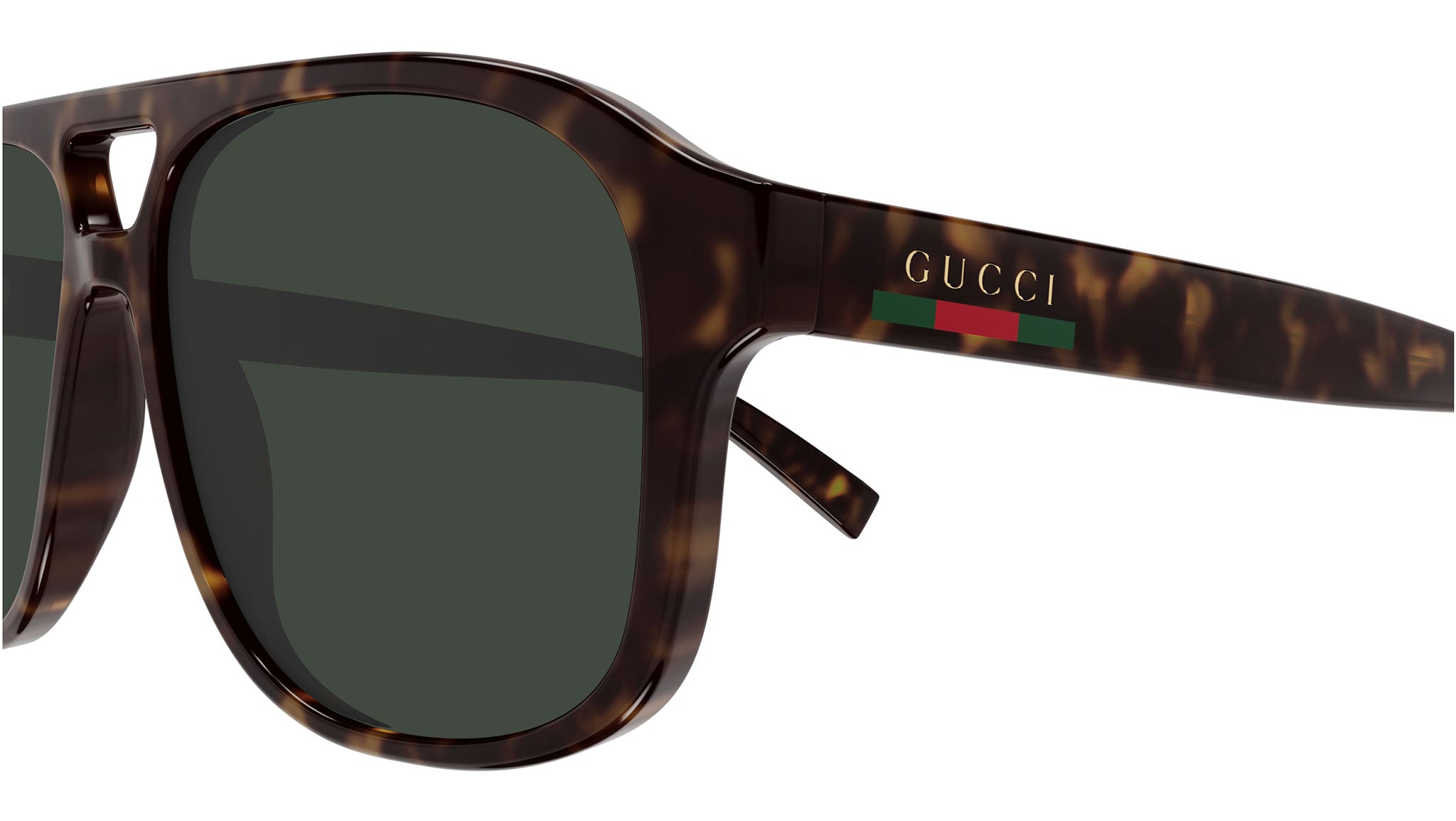 Gucci GG1856S 002 Pilot Sunglasses Dark Havana - eye-oo.com