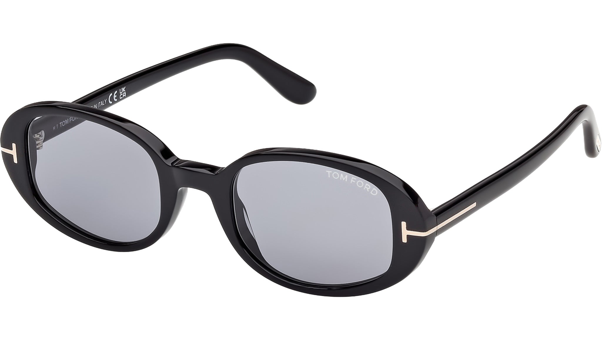 Tom Ford Iggy Sunglasses FT1364 01A Shiny Black - eye-oo.com