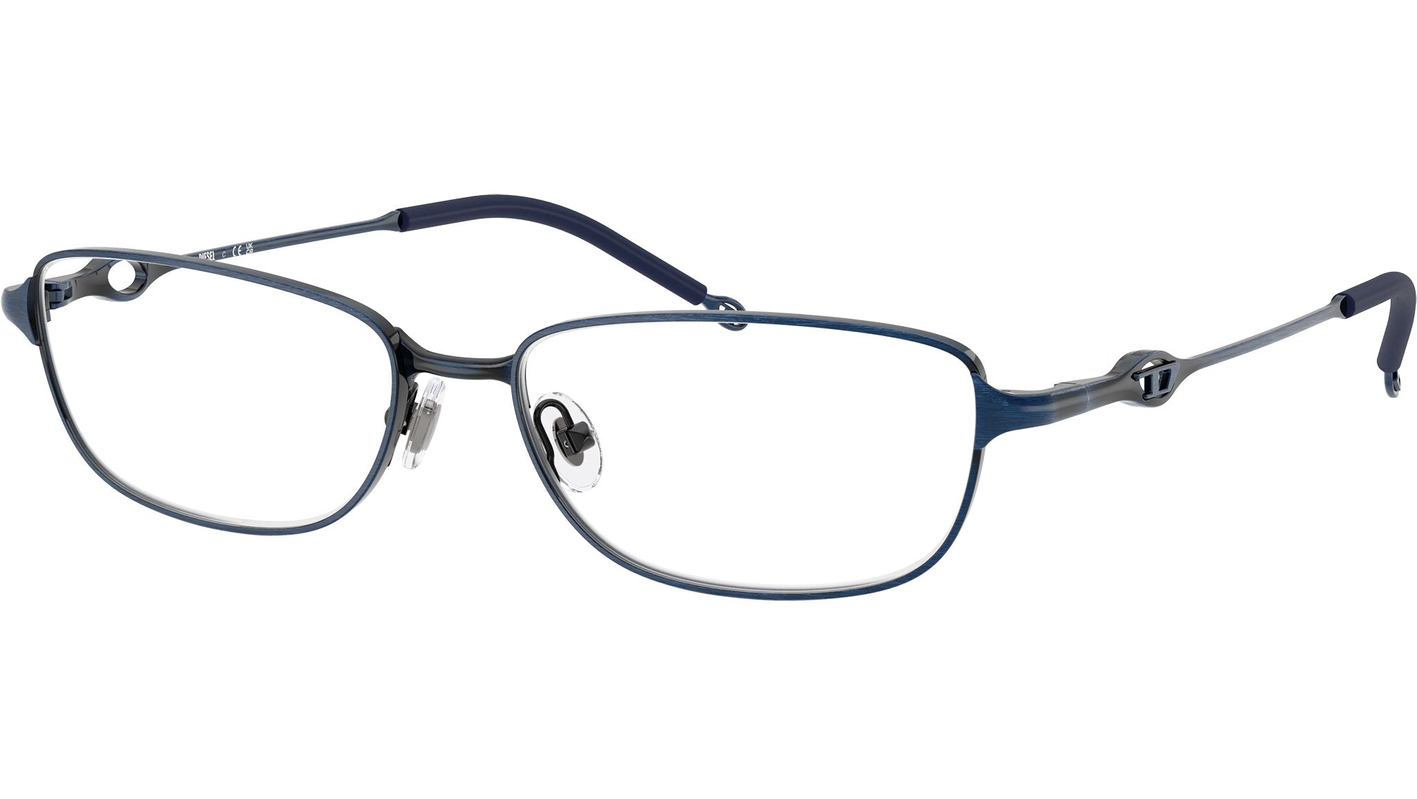 Diesel DL5002 Glasses 1024 Brushed Antique Blue - eye-oo.com