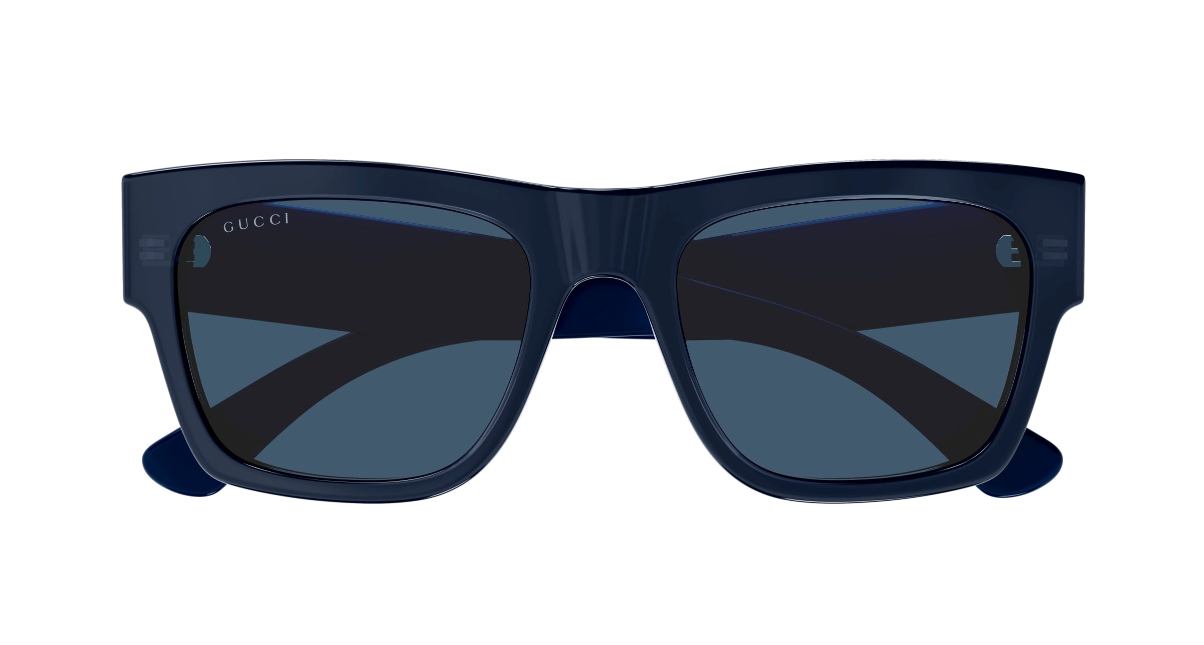 Gucci GG1793S 003 Sunglasses – Black Square Frame with Blue Lenses Gucci GG1793S 003 Black Blue Rectangular Sunglasses - eye-oo.com main image 4