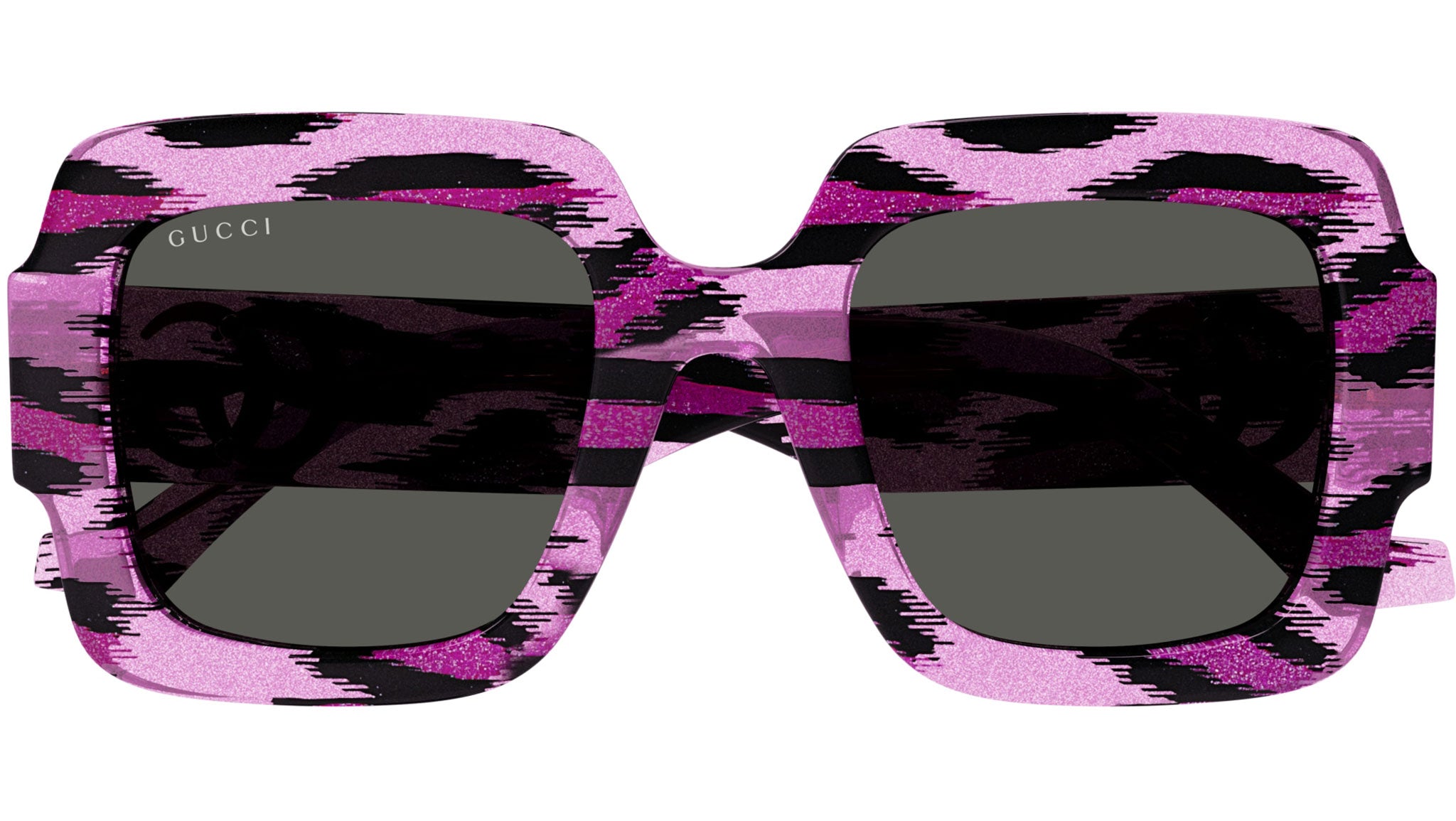 Gucci GG1547S 003 Square Sunglasses - Fuchsia/Grey Gucci GG1547S 003 Women main image 3