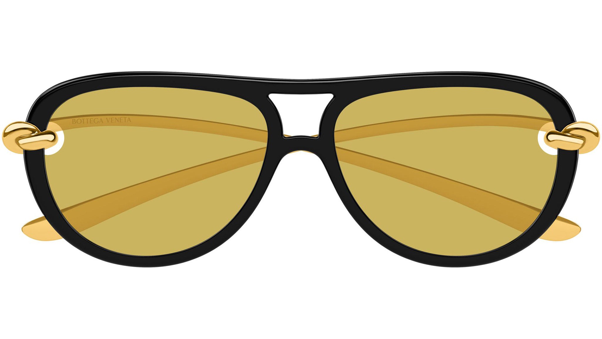 BV1418S Bottega Veneta Pilot Sunglasses 001 Black - eye-oo.com