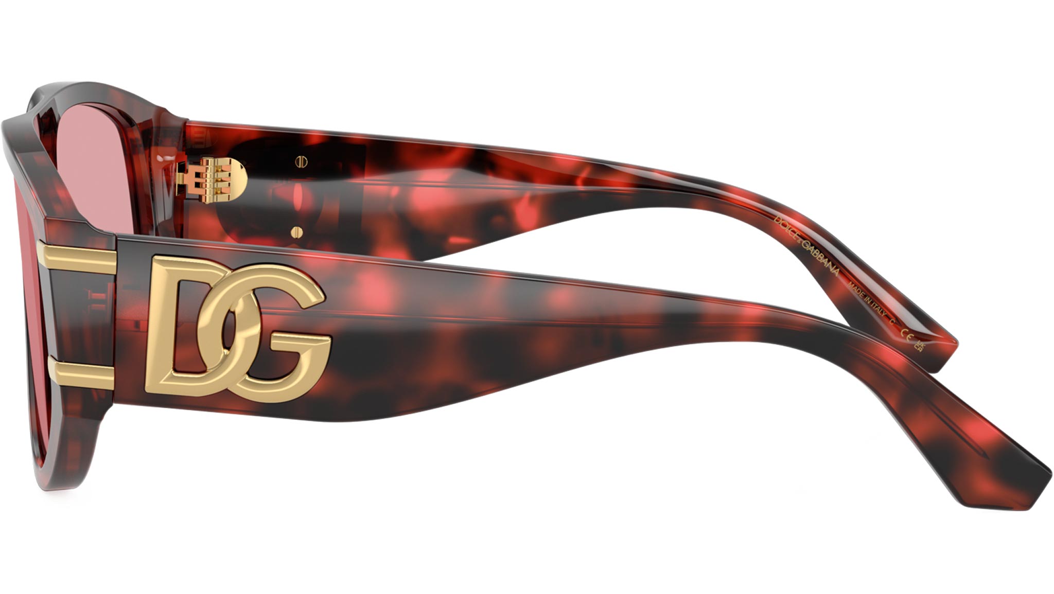 Dolce & Gabbana DG 4499 Sunglasses 335884 Red Havana - eye  display picture 3