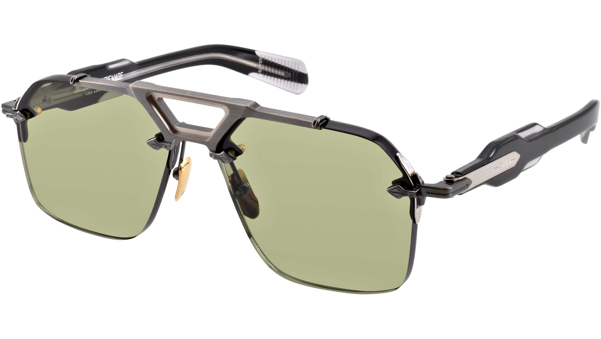 Jacques Marie Mage Silverton Gunmetal Sunglasses - eye-oo.com