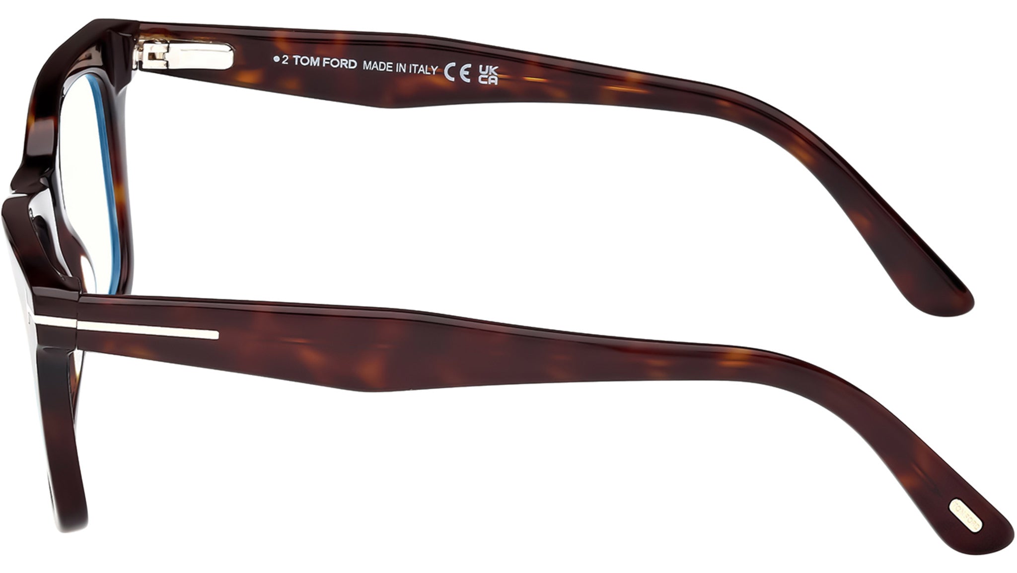 Tom Ford FT5970-B Clip-on Optical Frame 052 Dark Havana - eye-oo.com