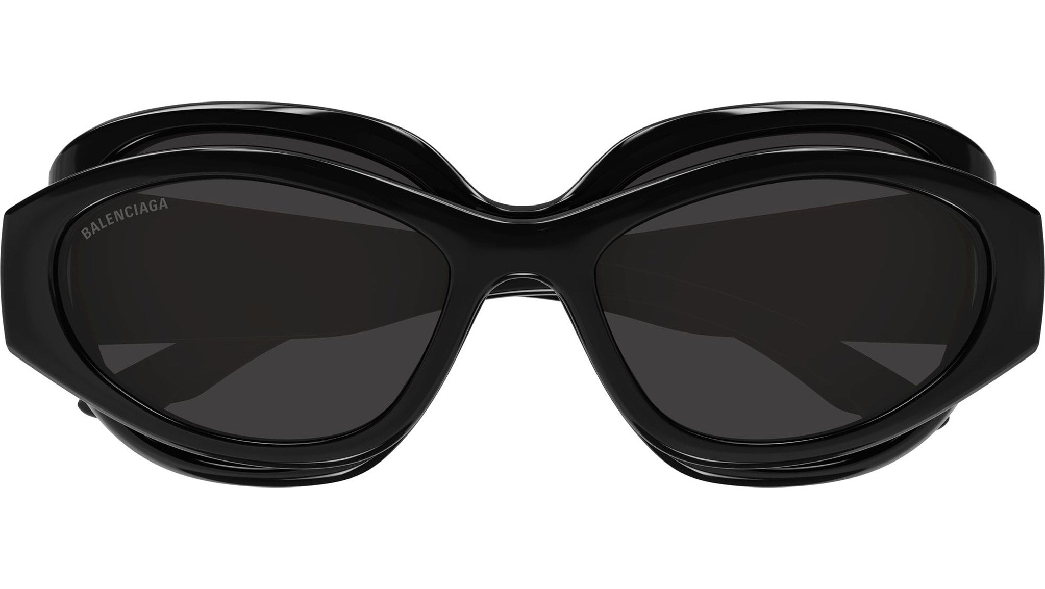 BB0456S Balenciaga Cat Eye Sunglasses 001 Black - eye-oo.com