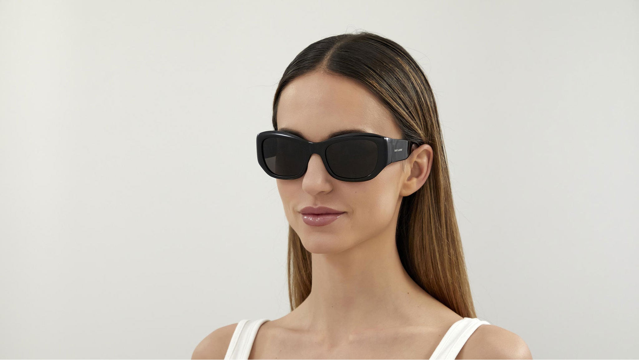 SAINT LAURENT サングラス SAINT LAURENT 498 SUNGLASSES BLACK NEW SEASON PARLOUR X ONLINE