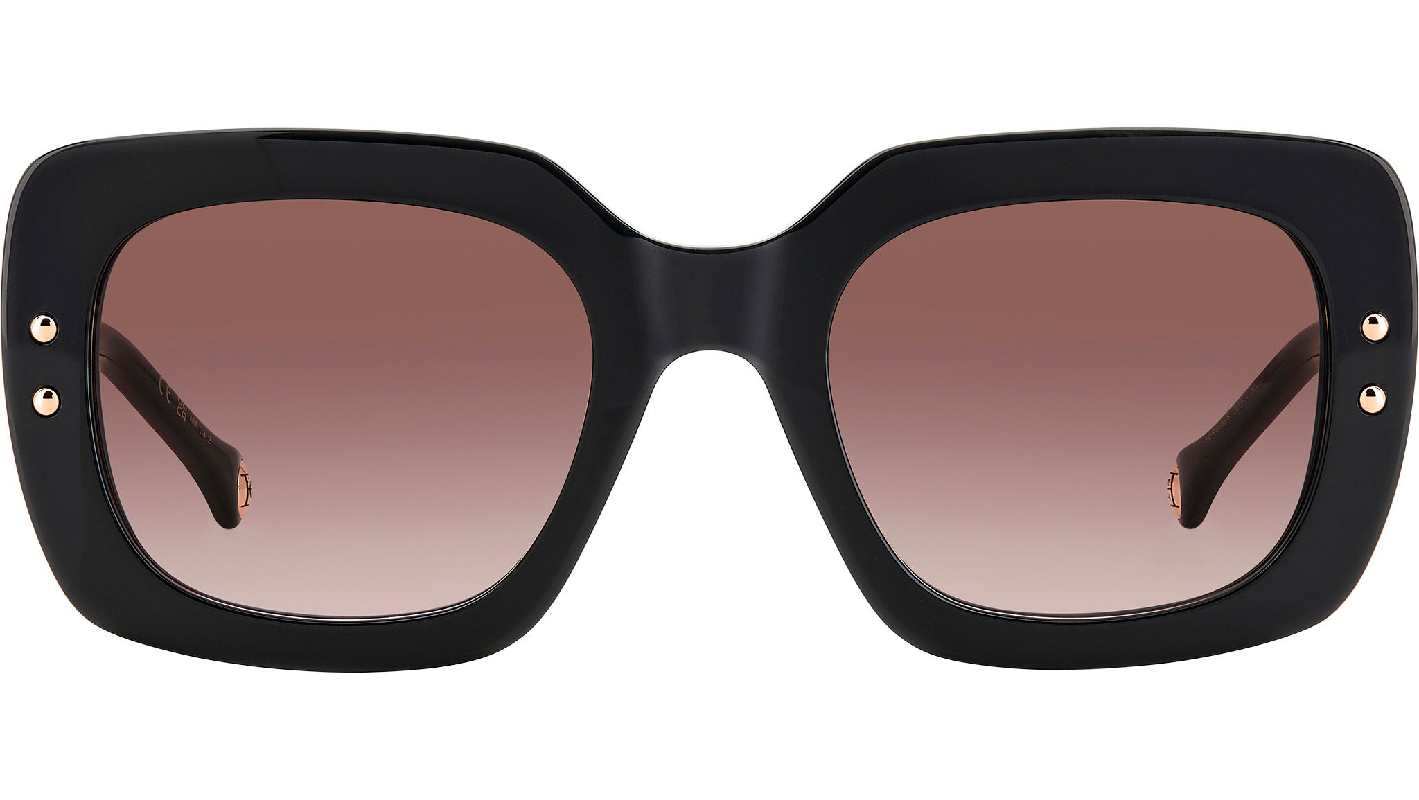 Carolina Herrera Burgundy Oversized Square Sunglasses Carolina Herrera HER 0237/S 82U Sunglasses Burgundy Red  main image 4