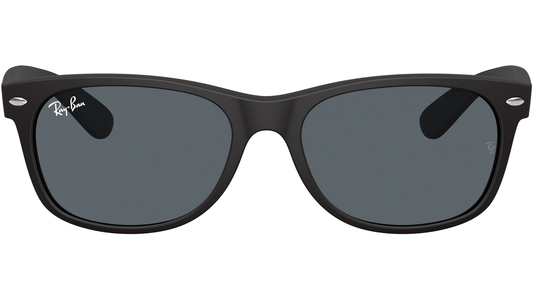 Ray-Ban New Wayfarer Sunglasses RB2132 622/R5 Black - eye-oo.com