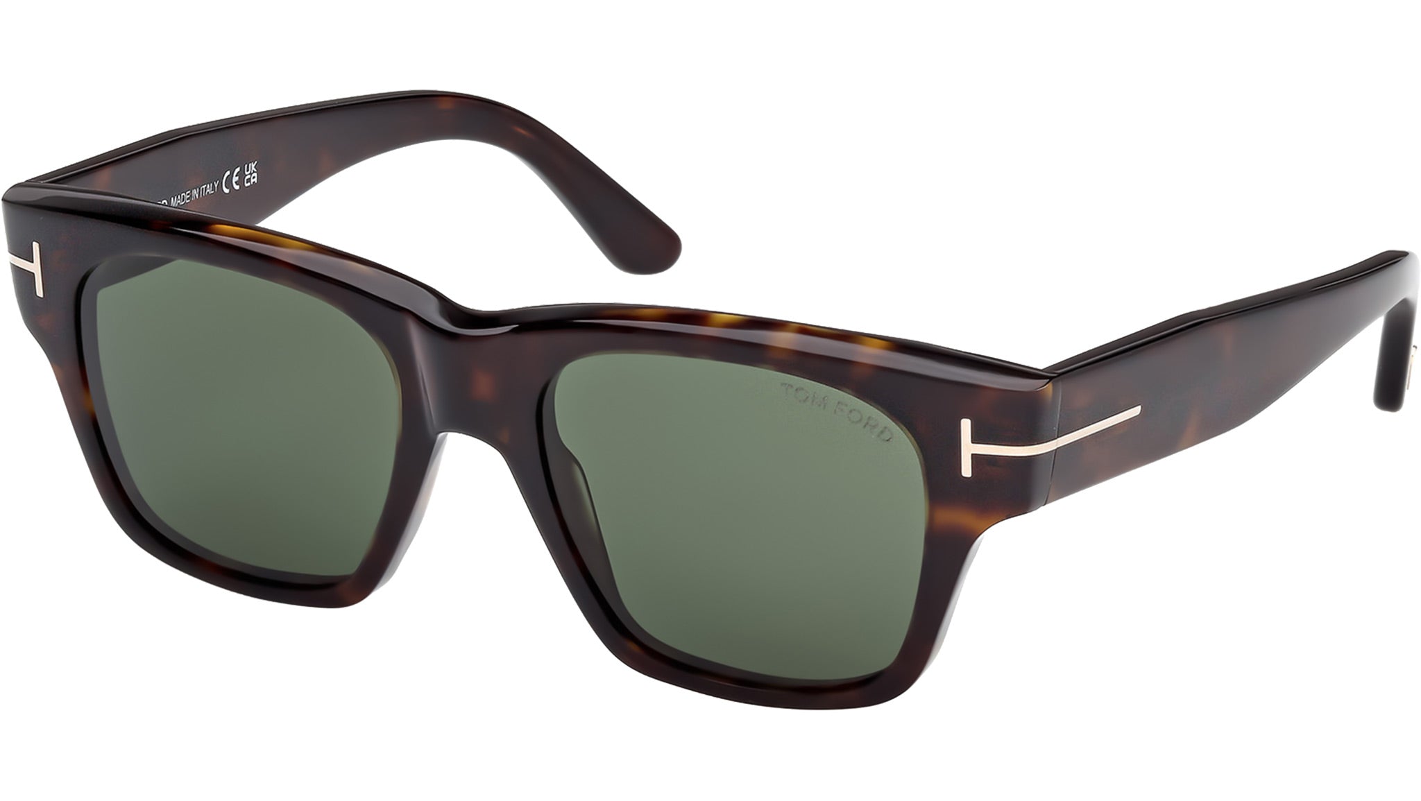 Tom Ford Caine-02 FT1280 Sunglasses 52N Dark Havana - eye-oo.com