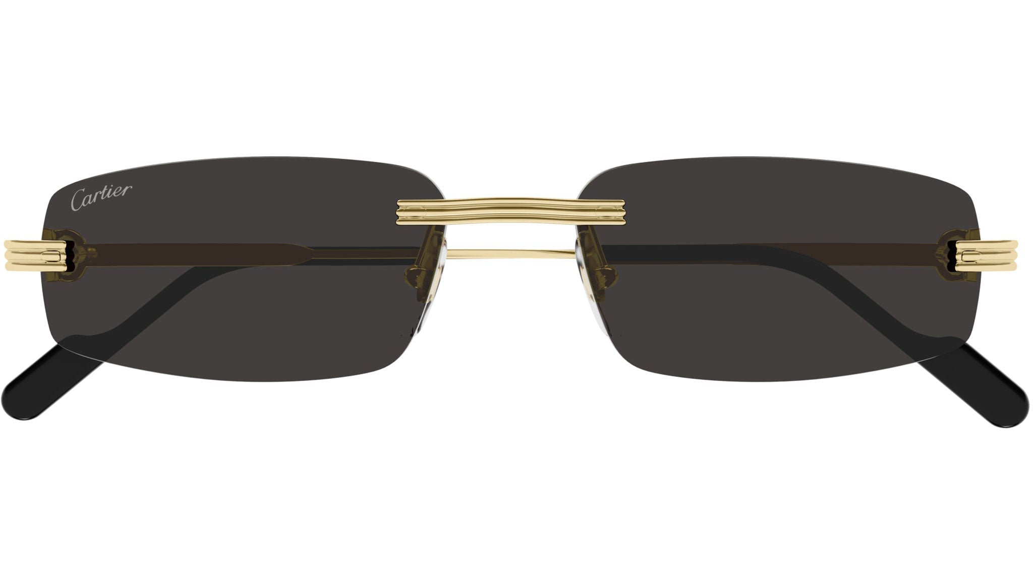 Cartier Première CT0535S Sunglasses 001 Shiny Gold - eye-oo.com