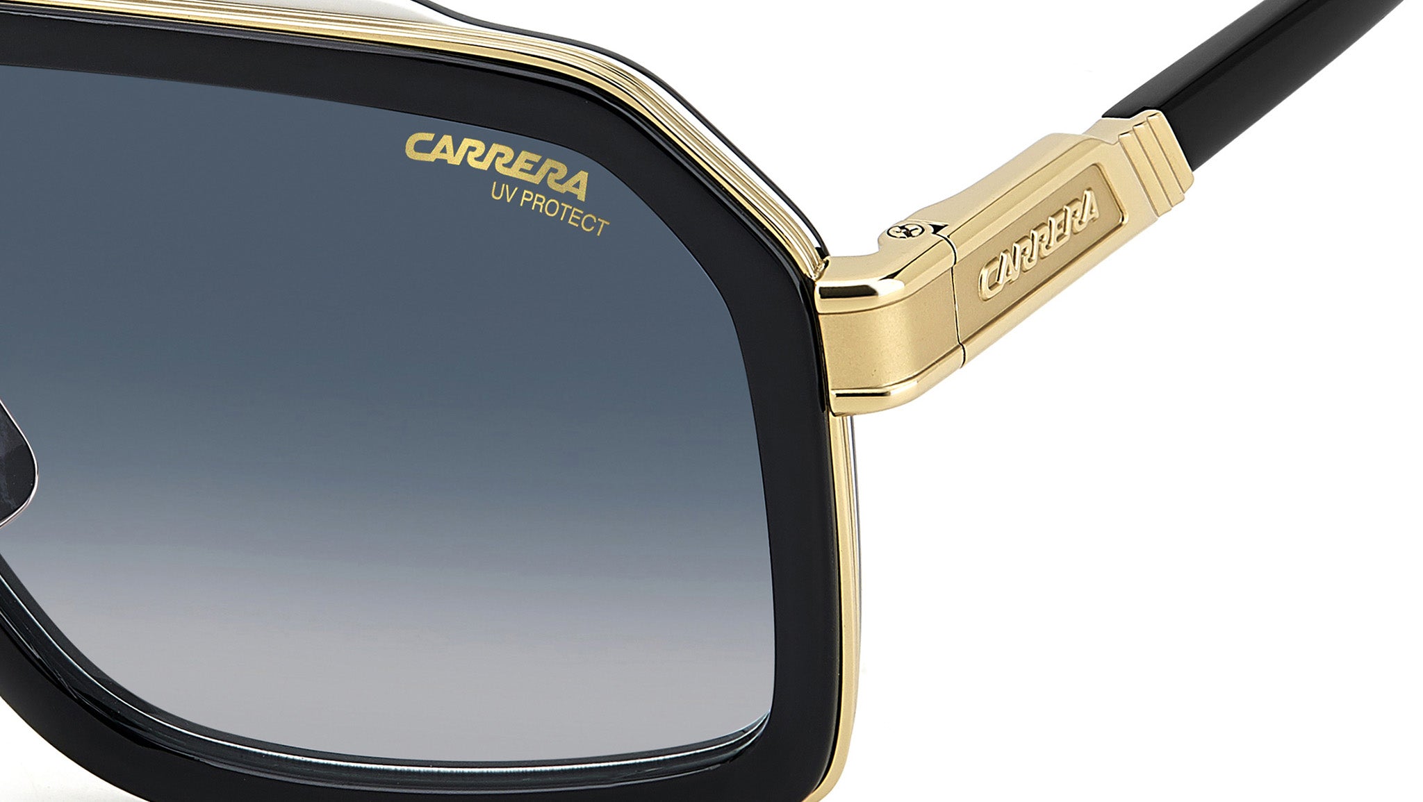Carrera CA 1053/S/TI 80S 08 Sunglasses Black White - eye-oo.com