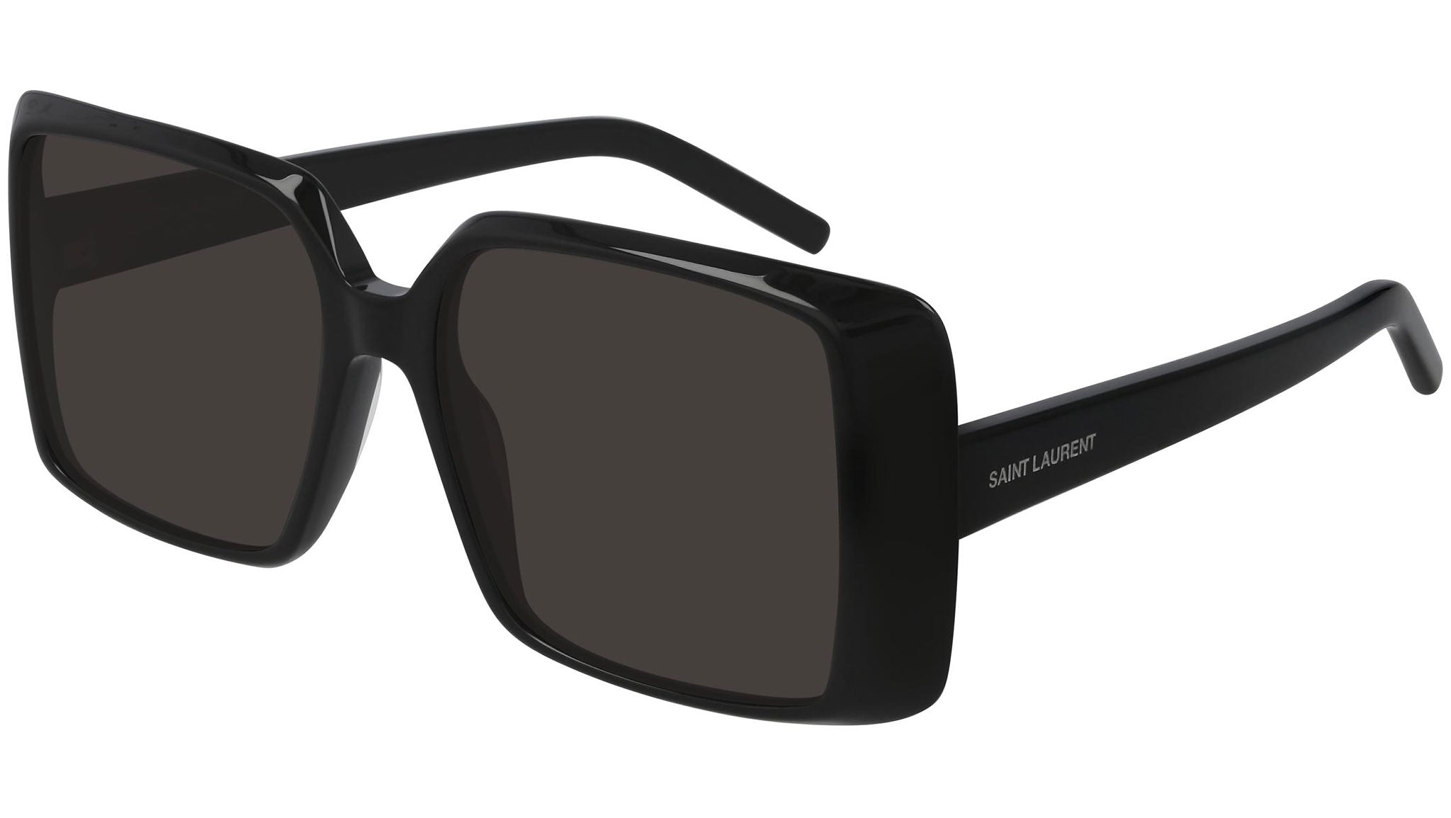 Saint Laurent SL 451 001 Shiny Black Sunglasses - eye-oo.com display picture 2