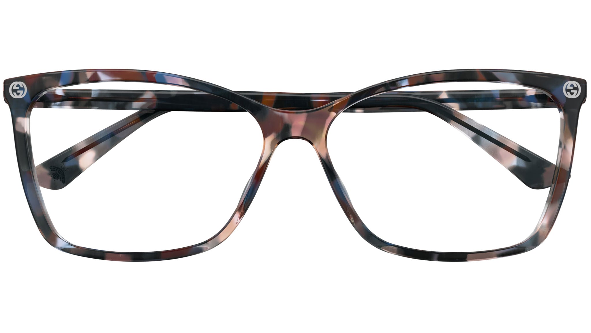 Gucci GG0025O Eyeglasses Havana Acetate Gucci GG0025O Havana Cat Eye Glasses - eye-oo.com main image 2