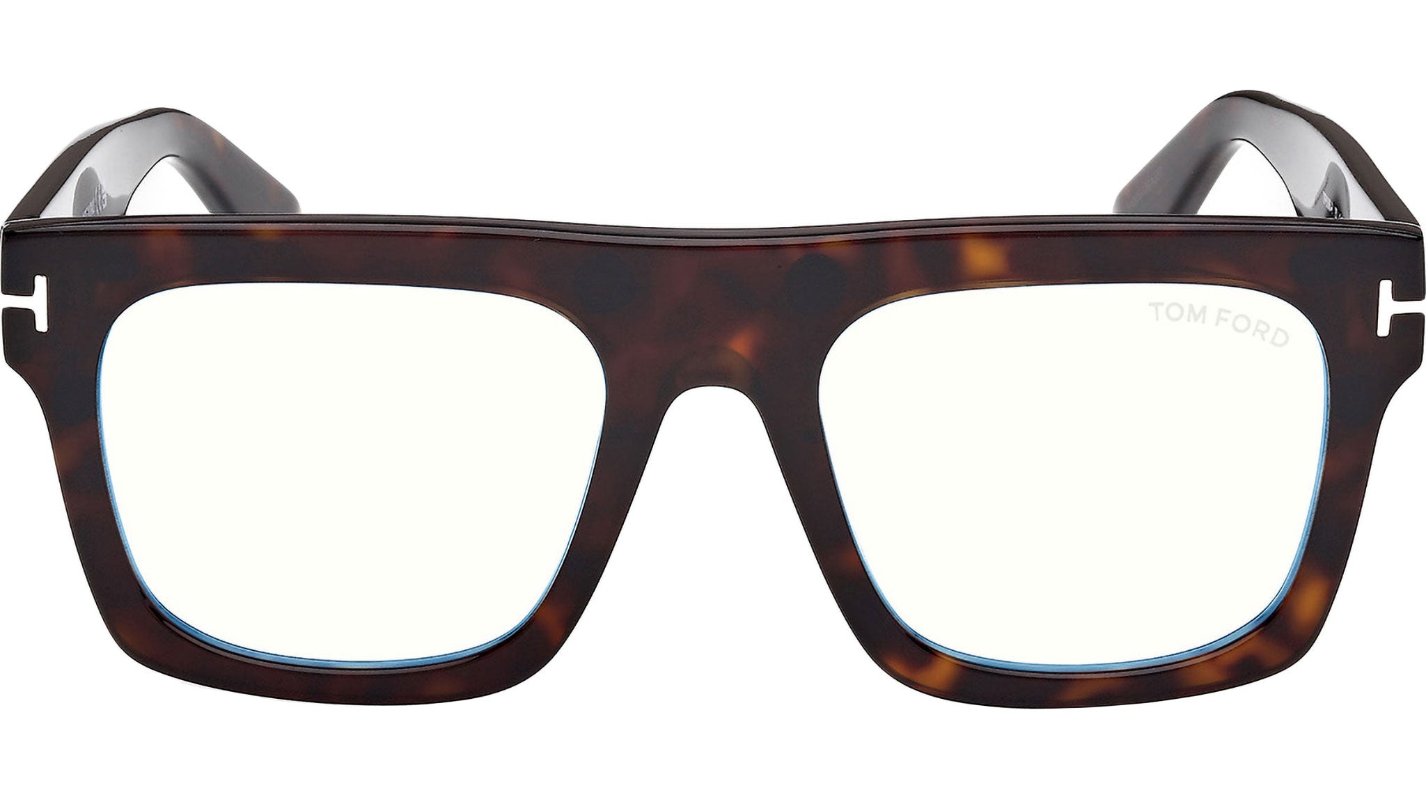 Tom Ford Clip-on Glasses 052 Dark Havana - eye-oo.com